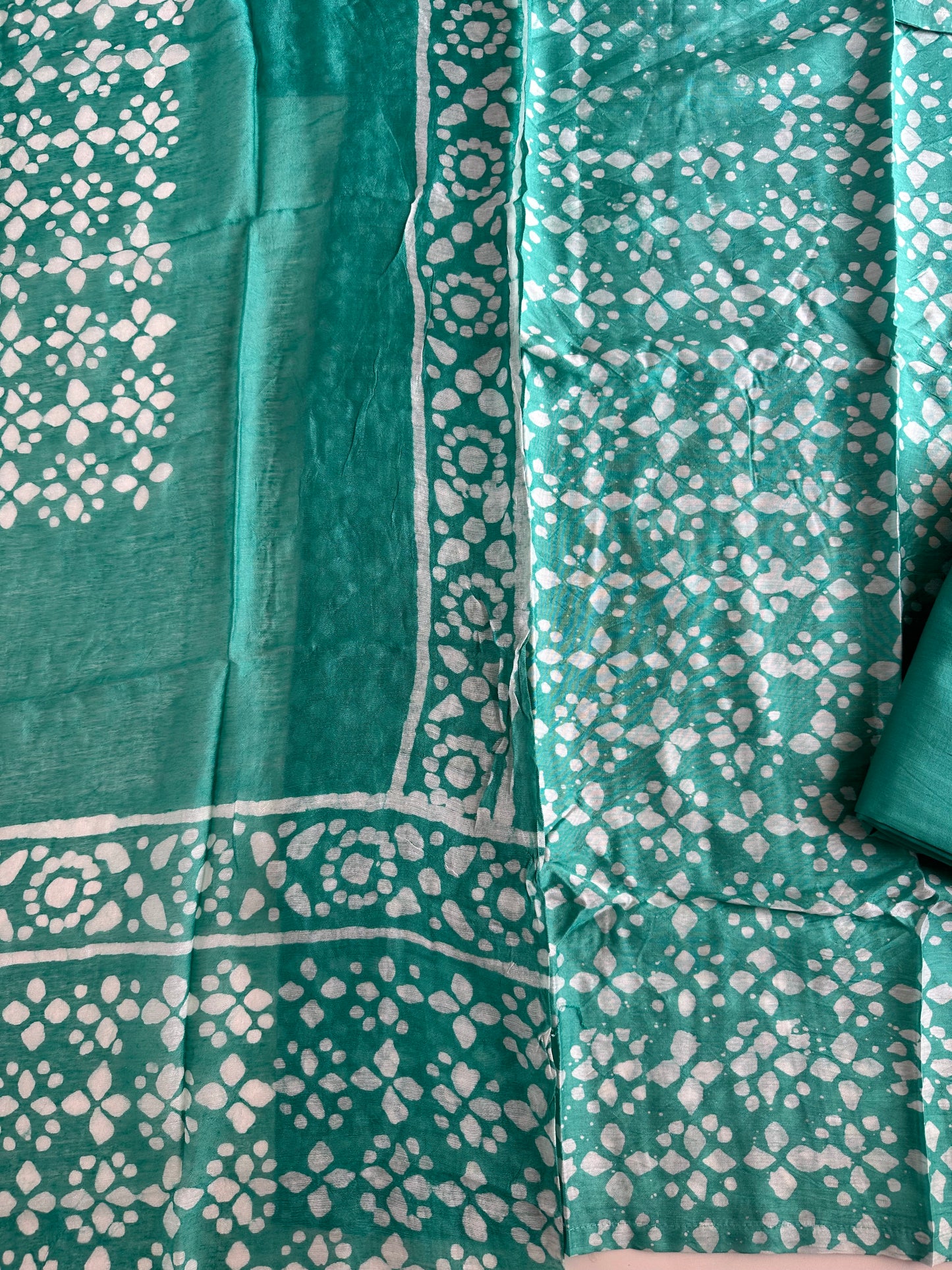 D332 - Roman silk straight kurti with pants and dupatta