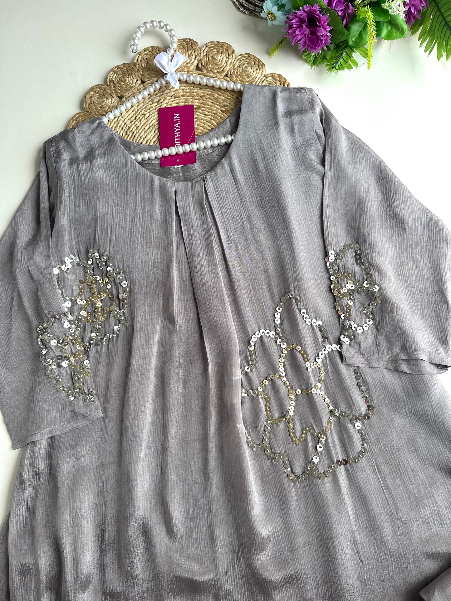 K062 - Pure Chinnon handwork Coord set