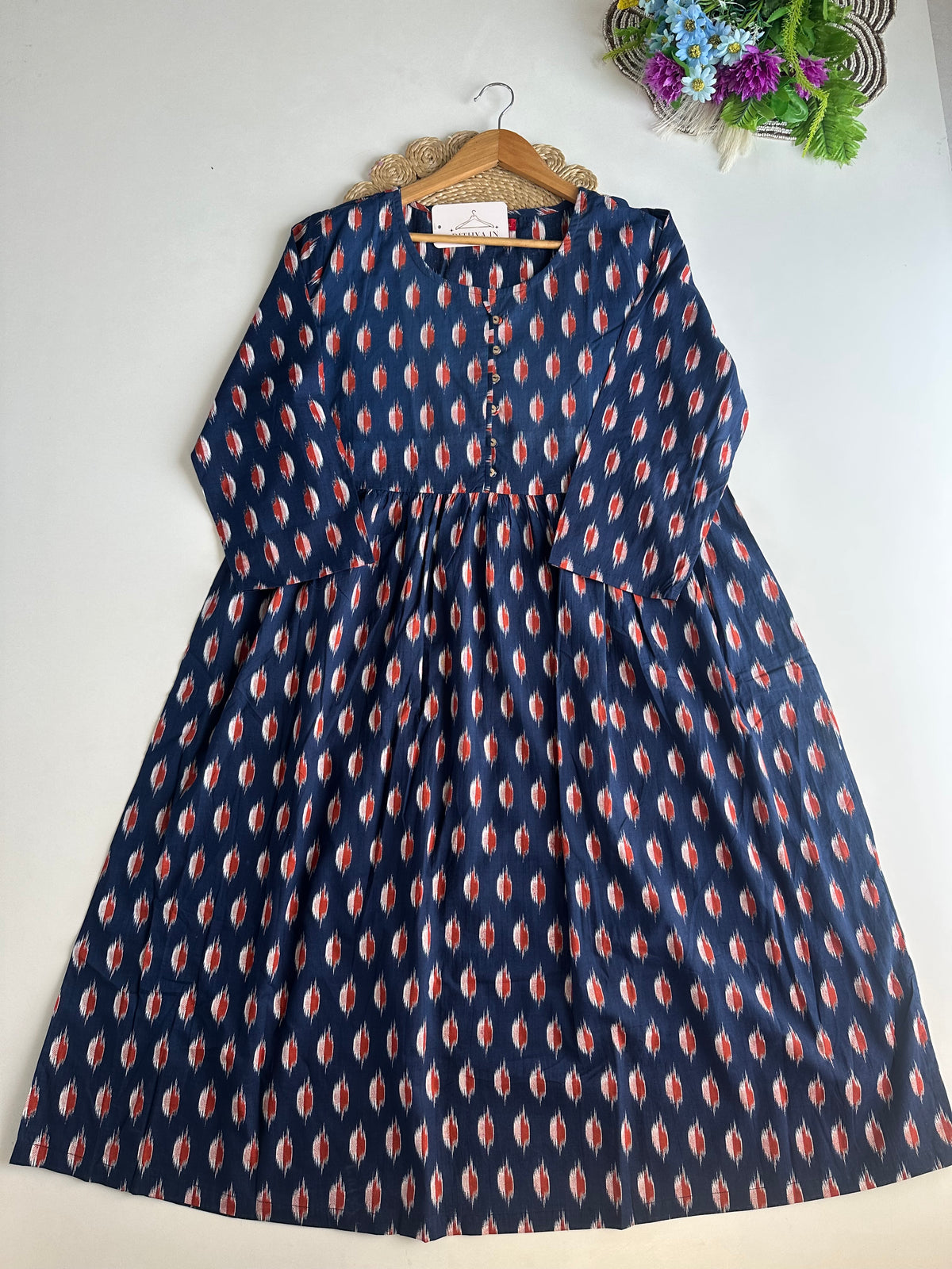 D633-Cotton Anarkali