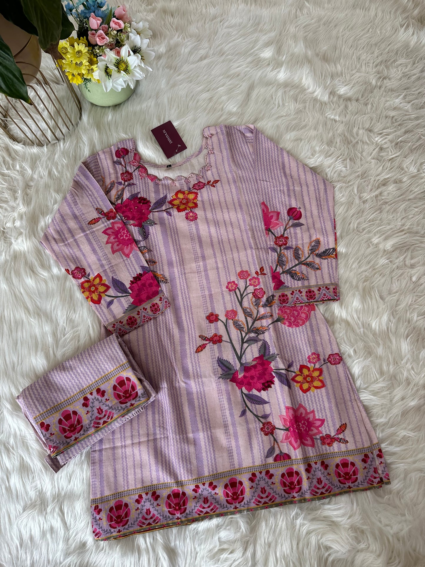 K288 - Cotton printed coord set