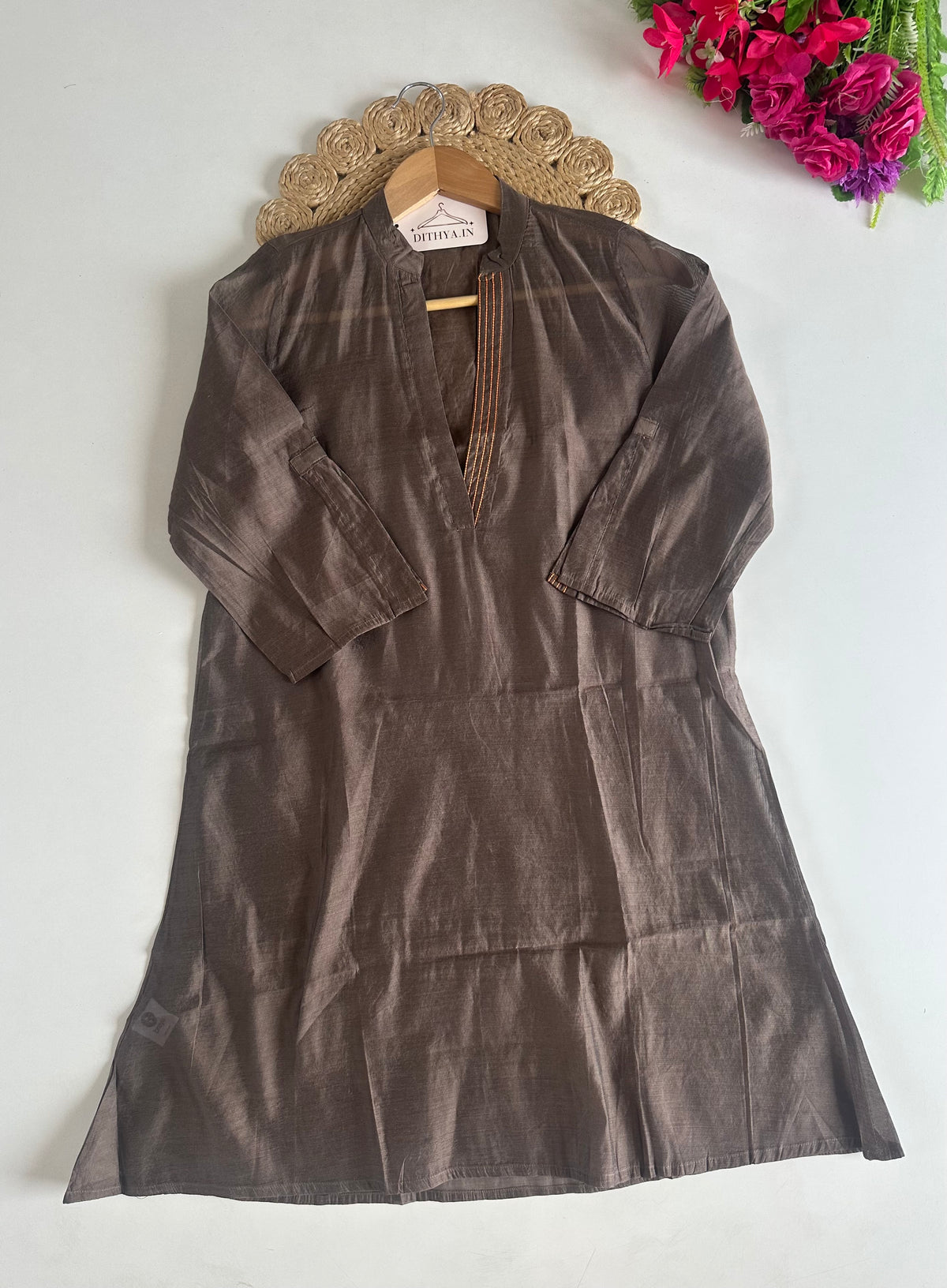 D649 - Rayon A-line Kurti
