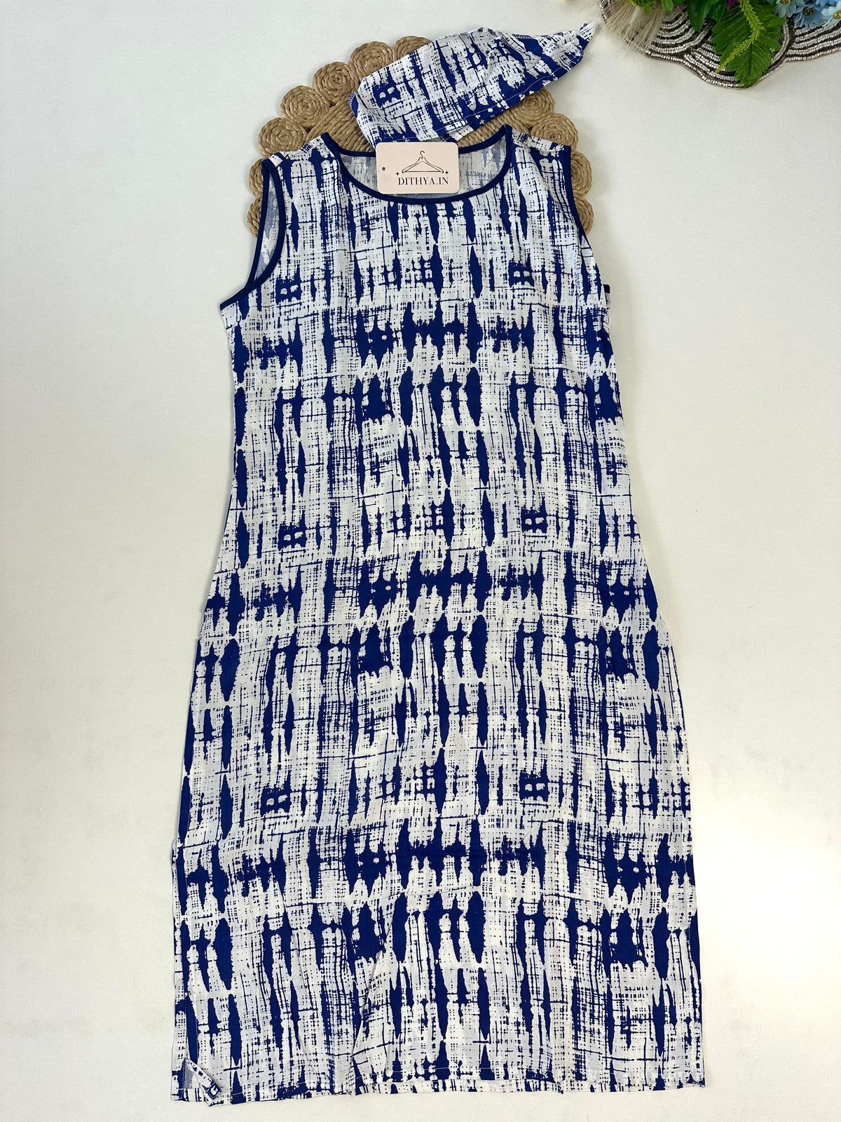 D661-Cotton straight Kurti