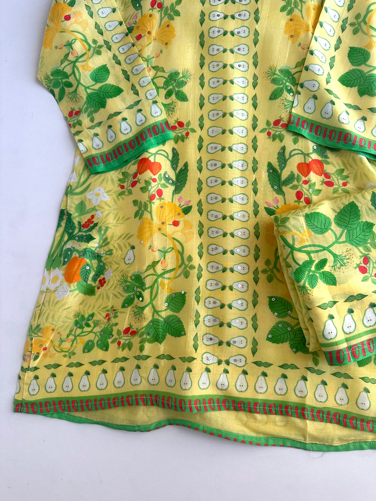 K084 - Pure muslin printed coord set