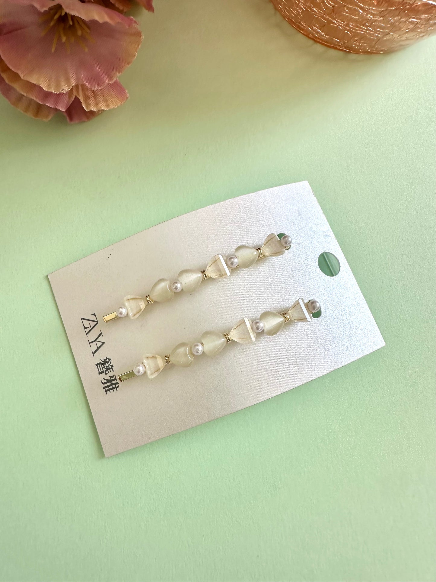 A002 - Fancy hair slides