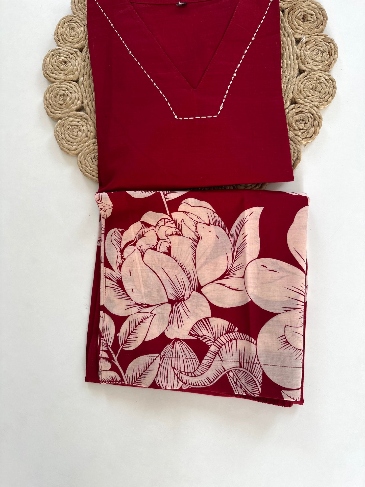 K400 - Cotton printed Coord set