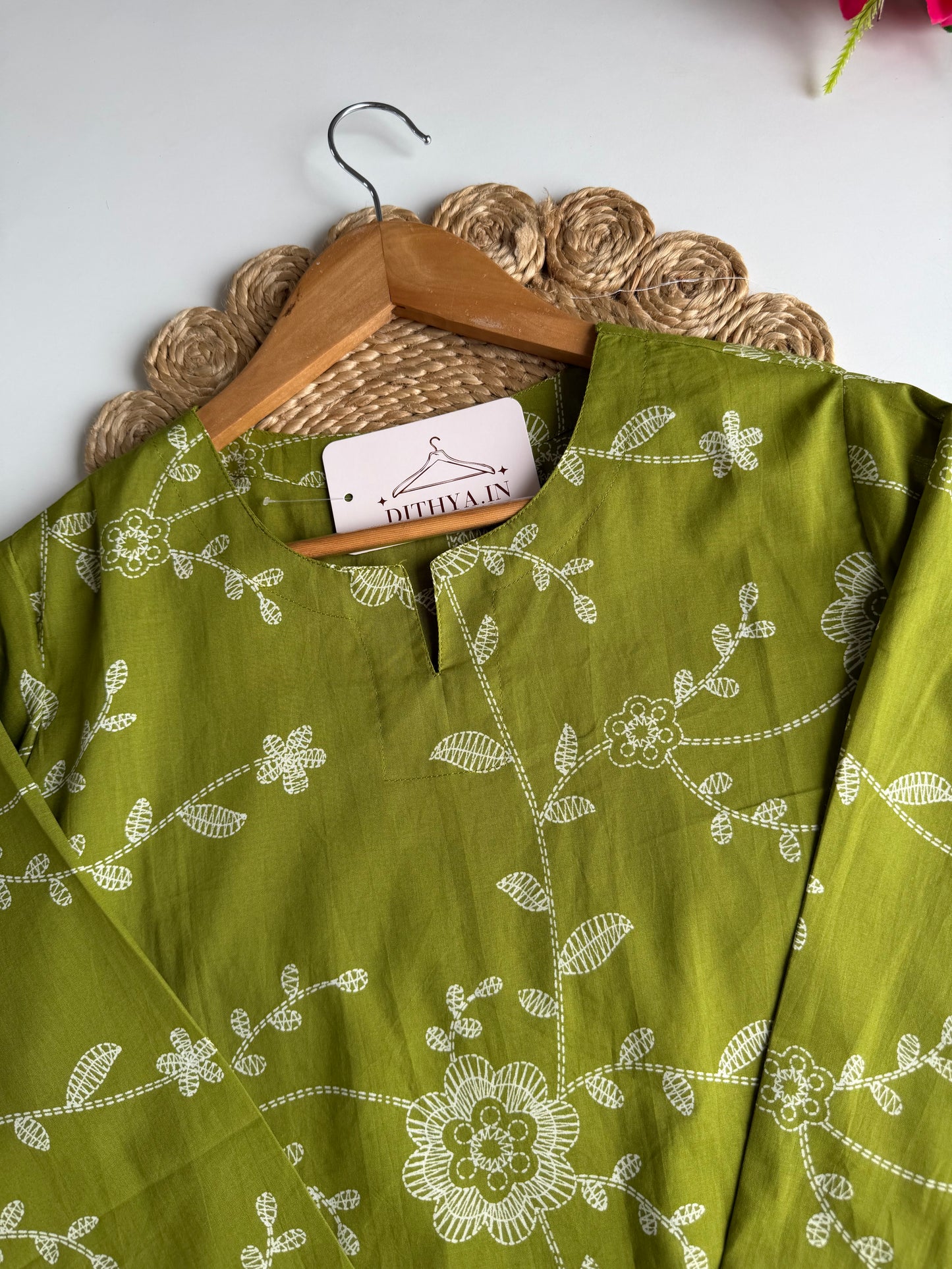 K617 - Mul cotton printed coord set