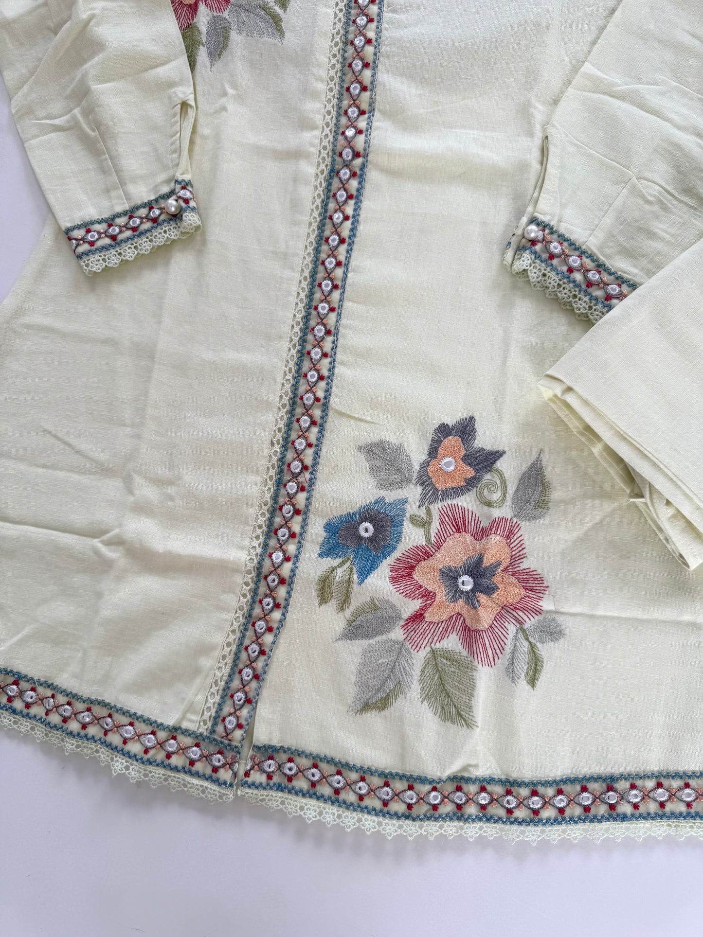 K017 - Linen cotton coord set