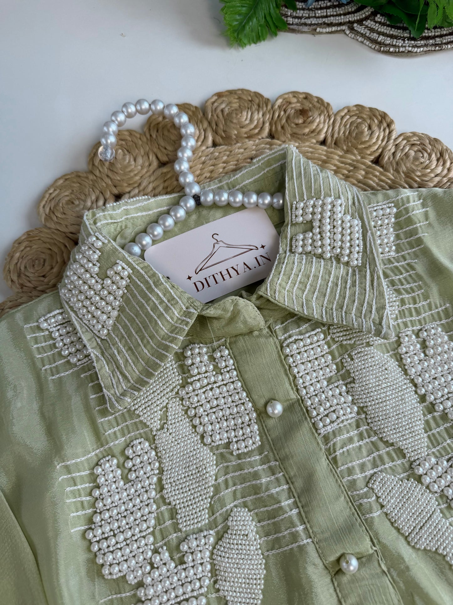 K563 - Chinnon pearl work coord set