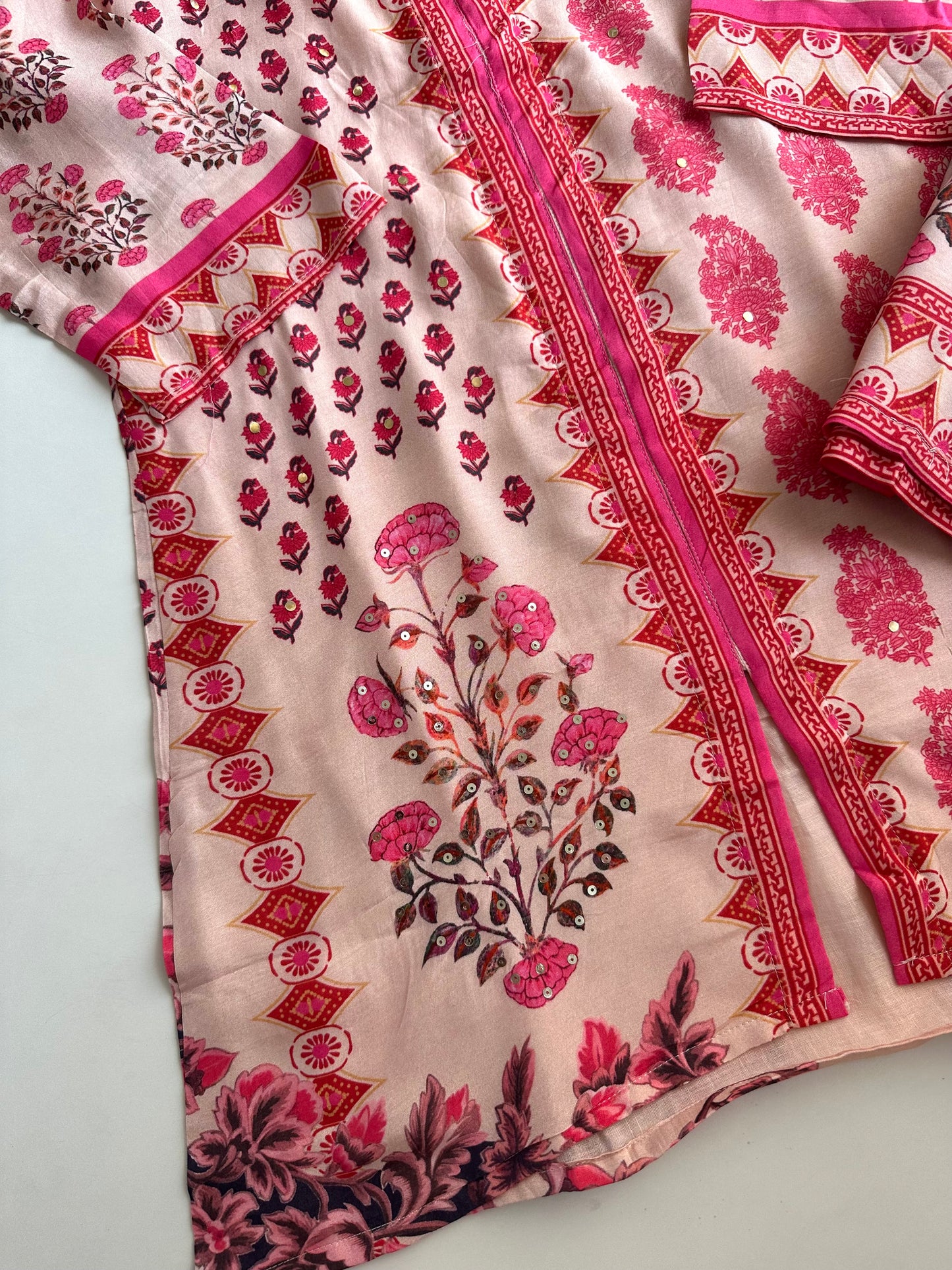 K338 - Muslin printed coord set
