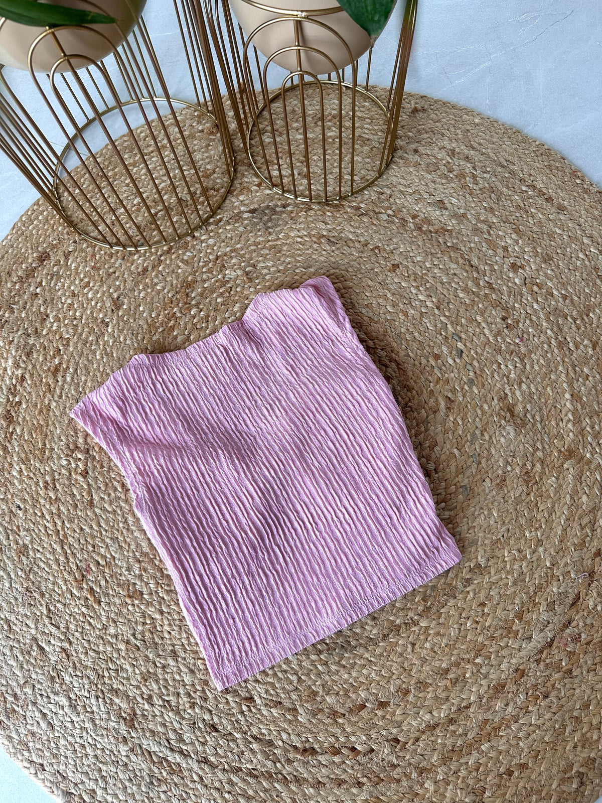 W002 - Gestepptes Top in Knitteroptik in 5 Farben