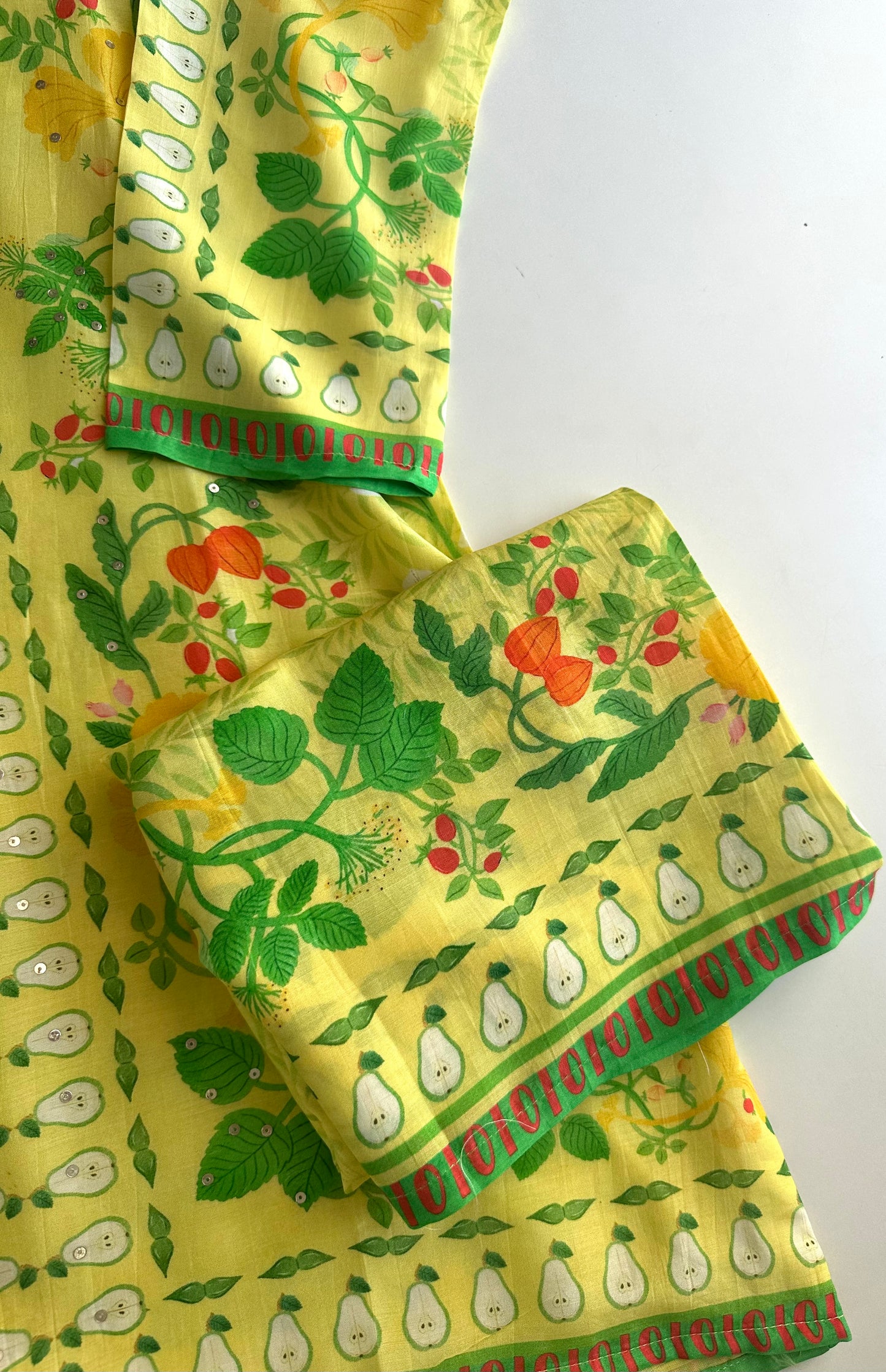 K084 - Pure muslin printed coord set