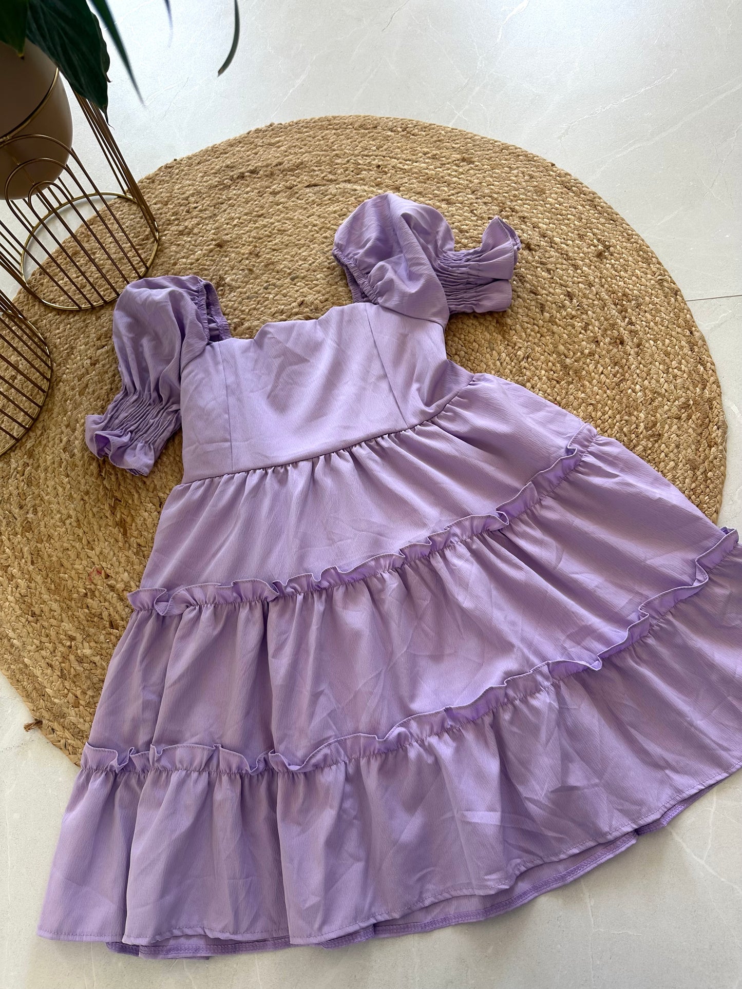 W010 - Layered stretchable Short dress in 3 colours .