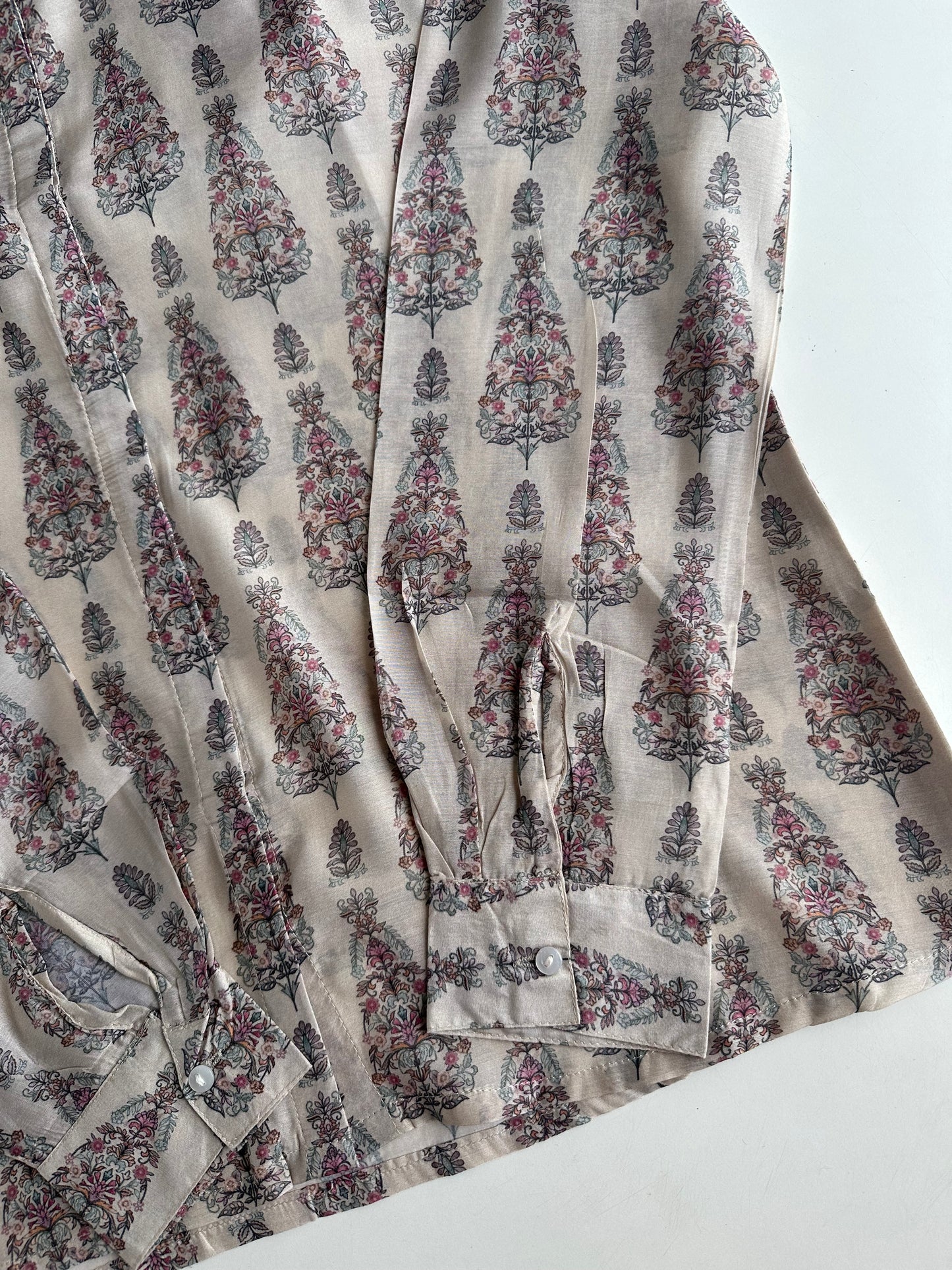 K719 - Muslin printed shirt