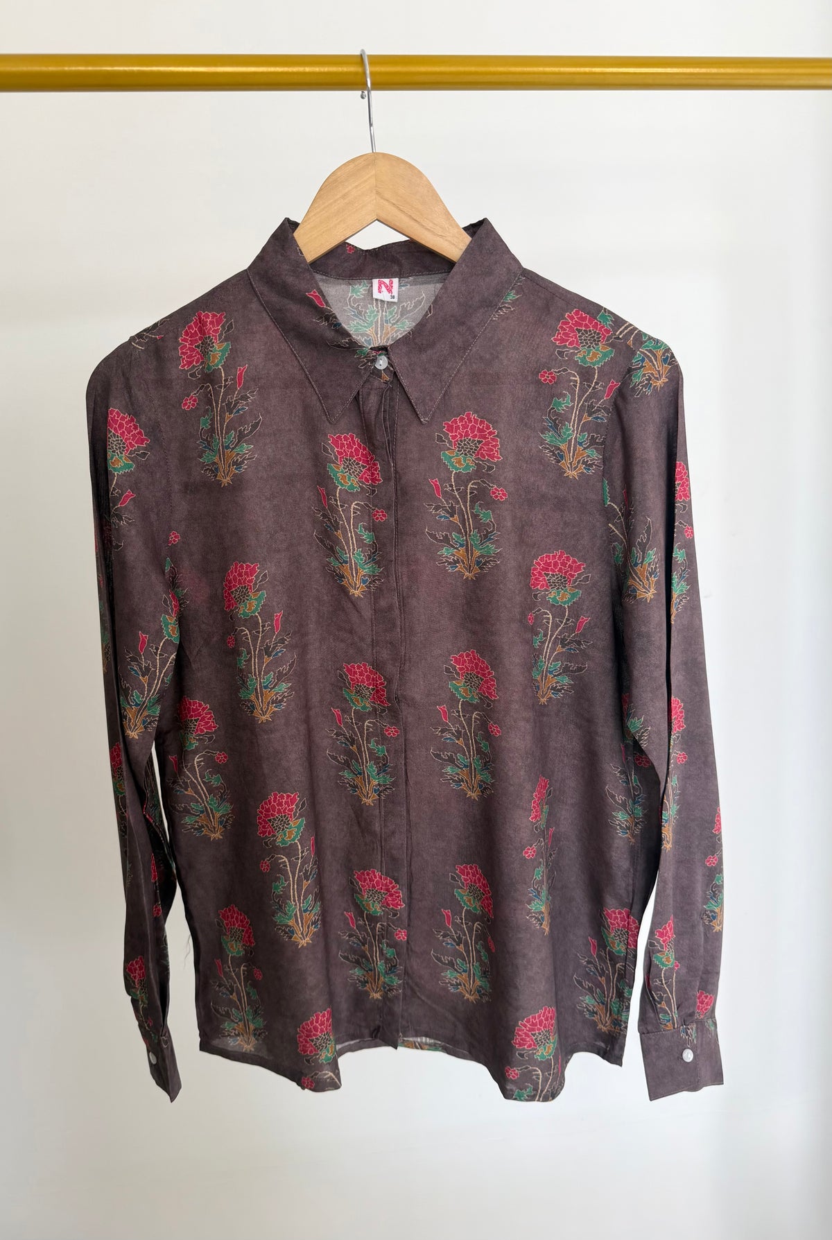 K680 - Muslin printed shirt