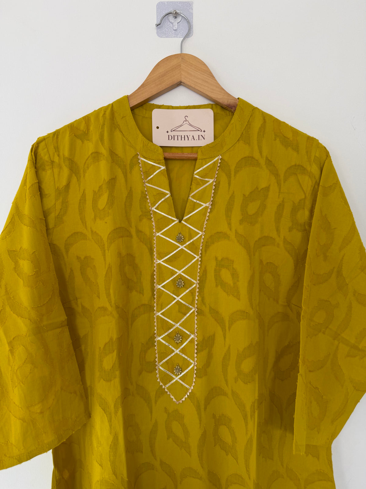 D737-Cotton straight Kurti