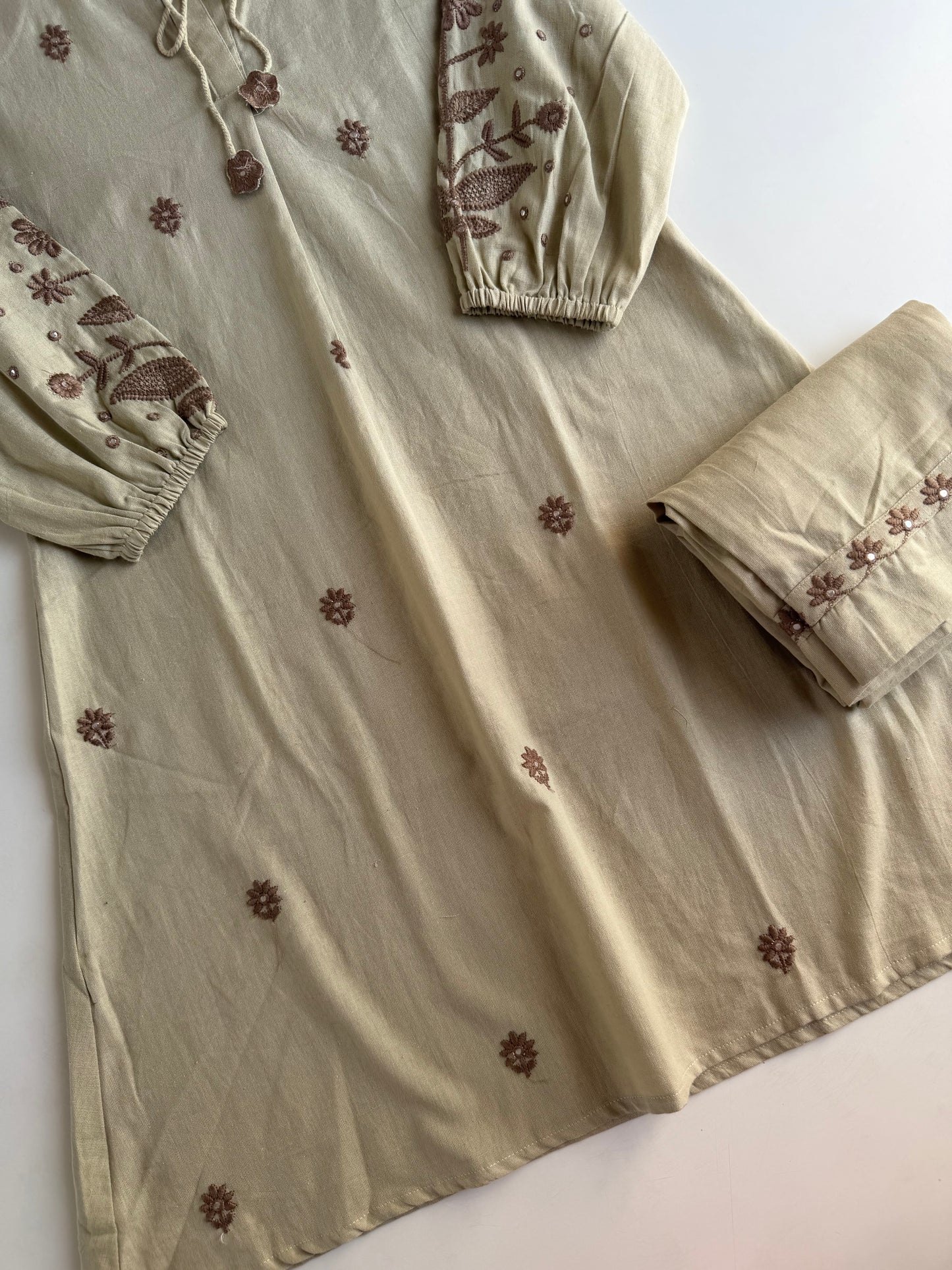 K710 - Cotton embroidered coord set