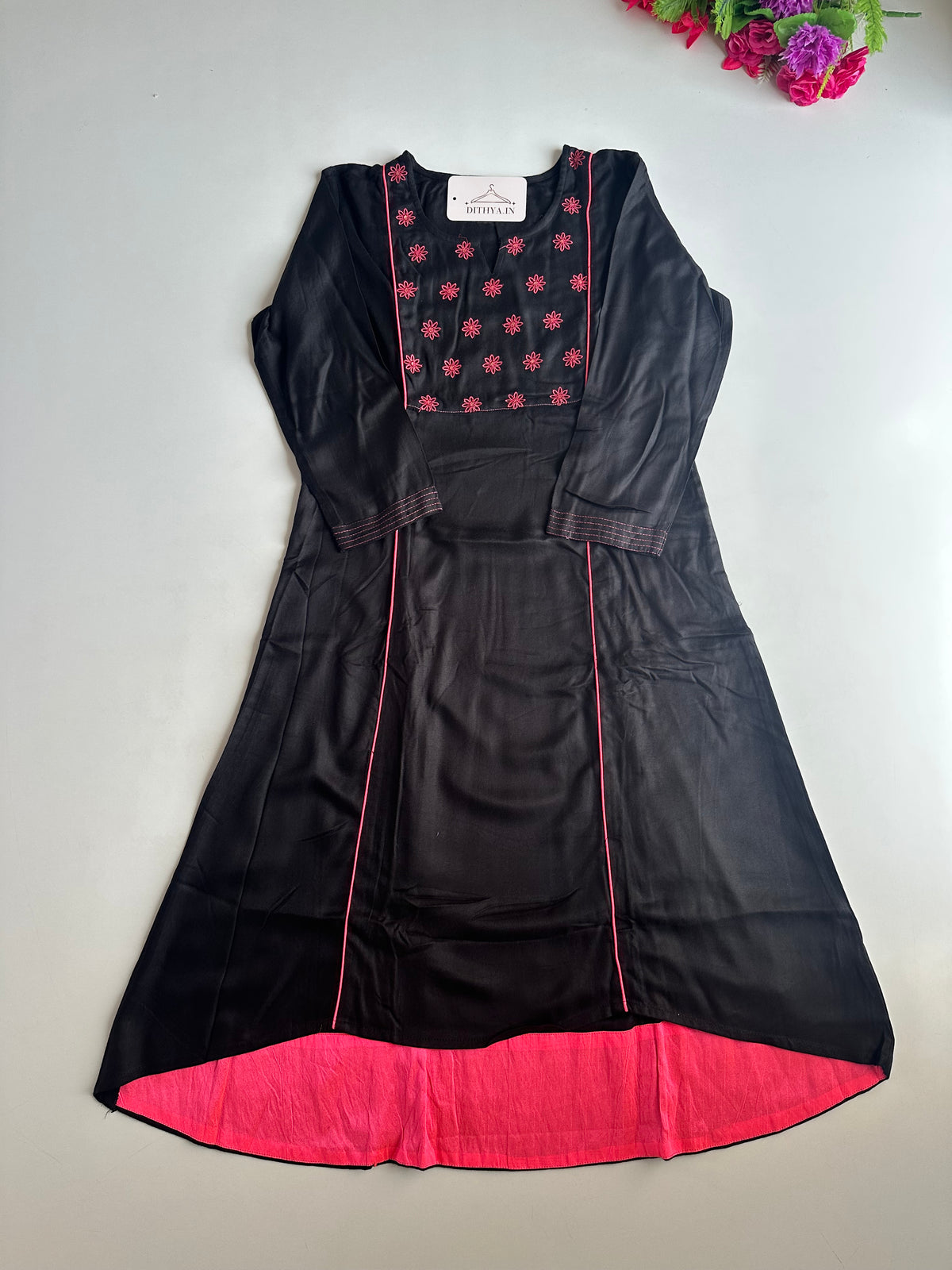 D700-Cotton Aline Kurti