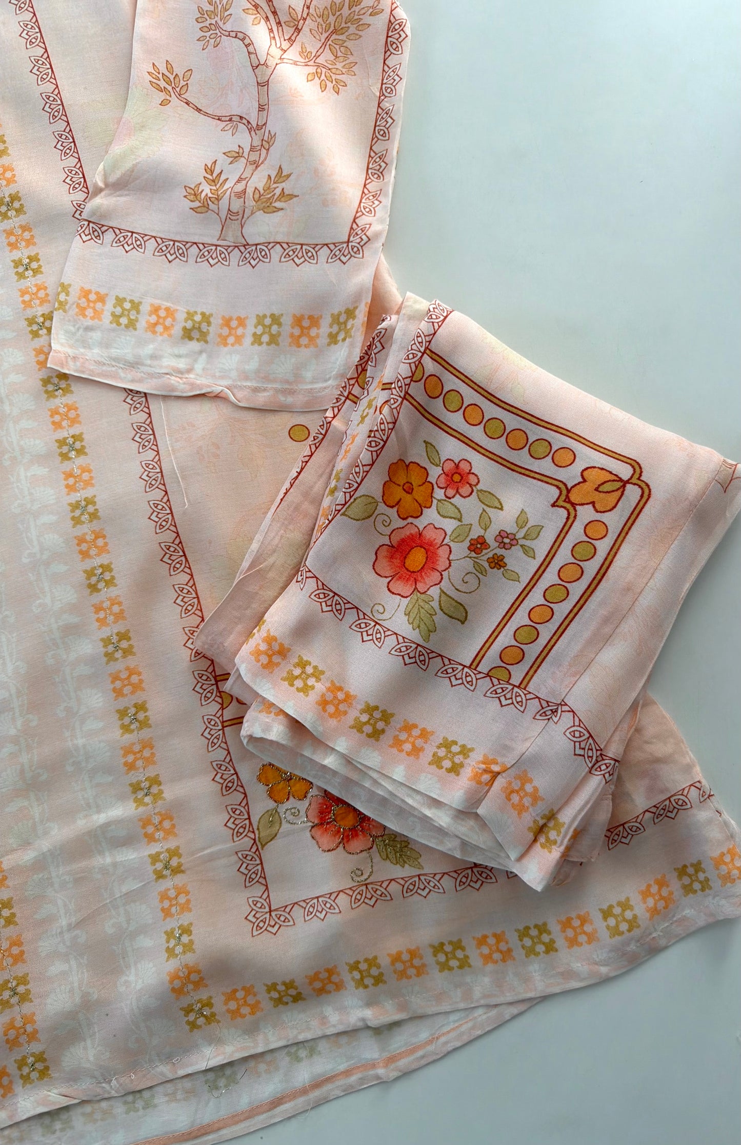 K507 - Muslin printed coord set