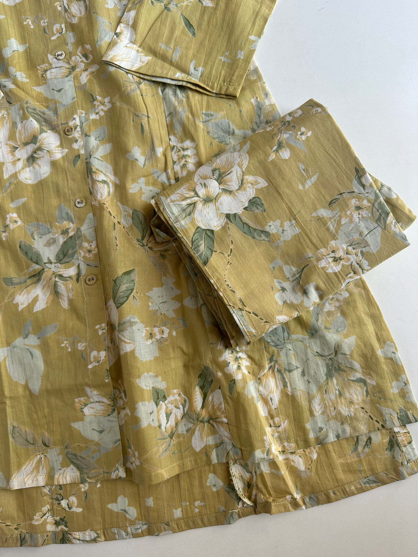 K021 - Mul cotton printed coord set