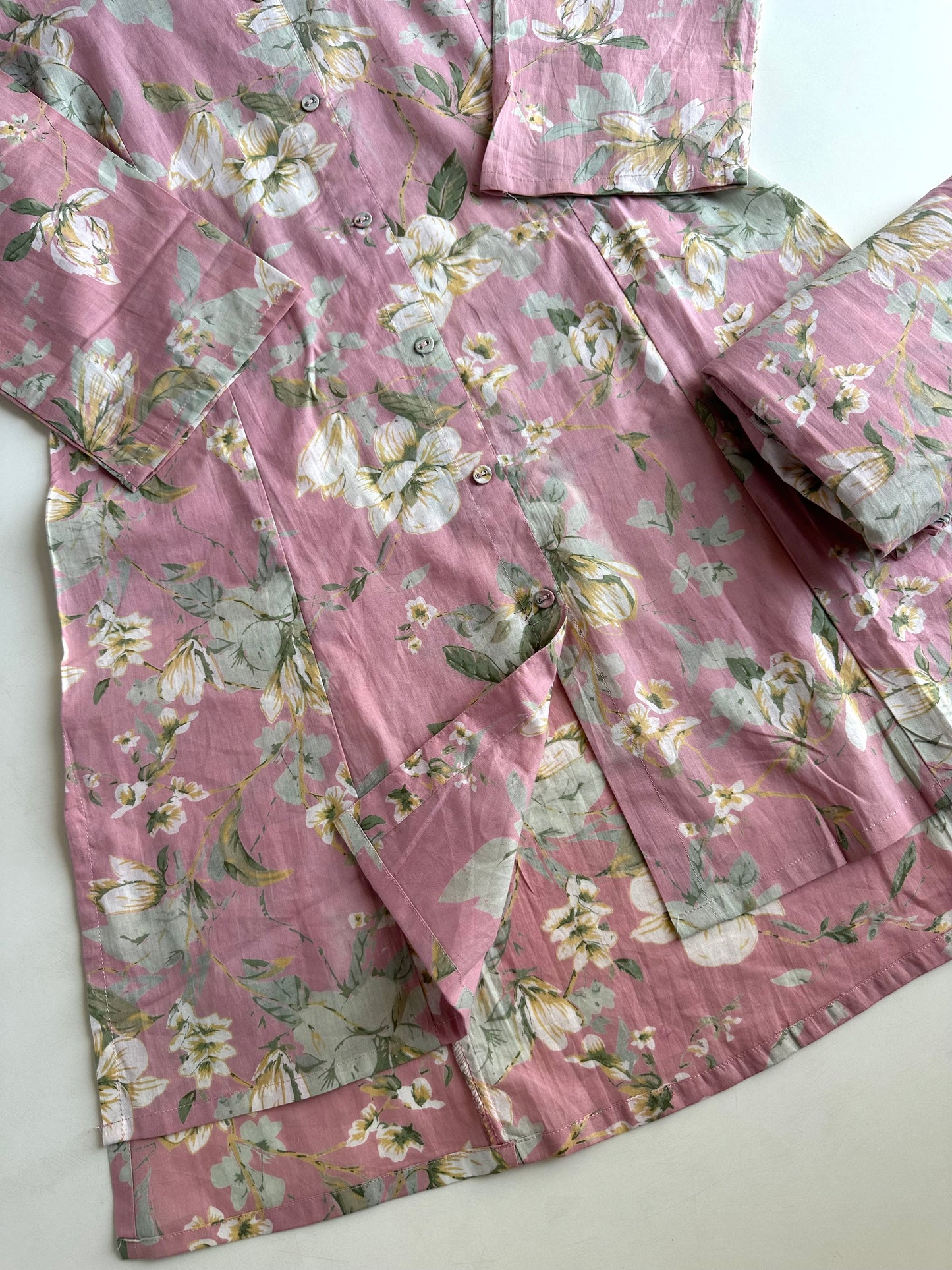K256 - Mul cotton embroidered coord set