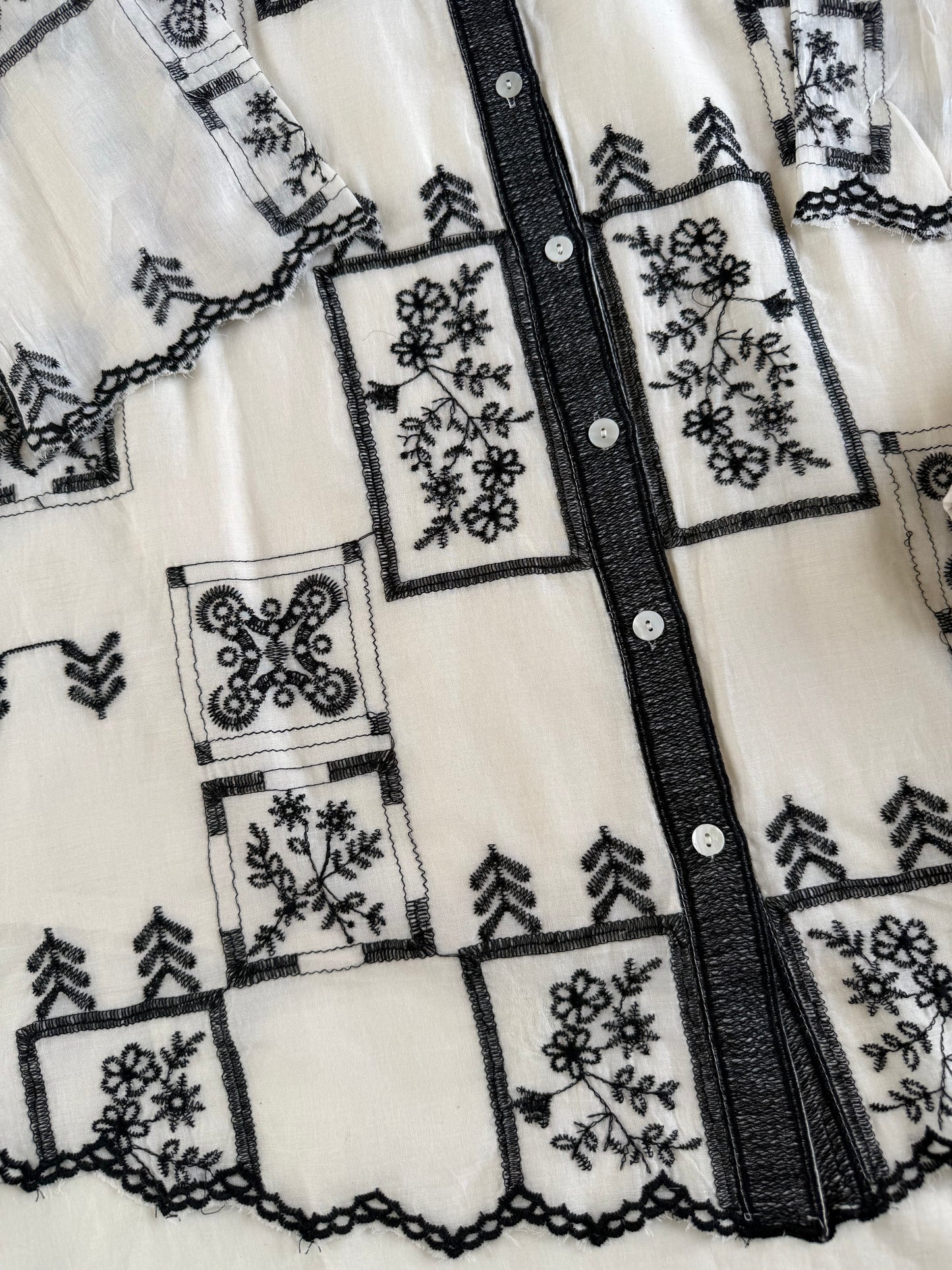 K518 - Mul cotton embroidered coord set