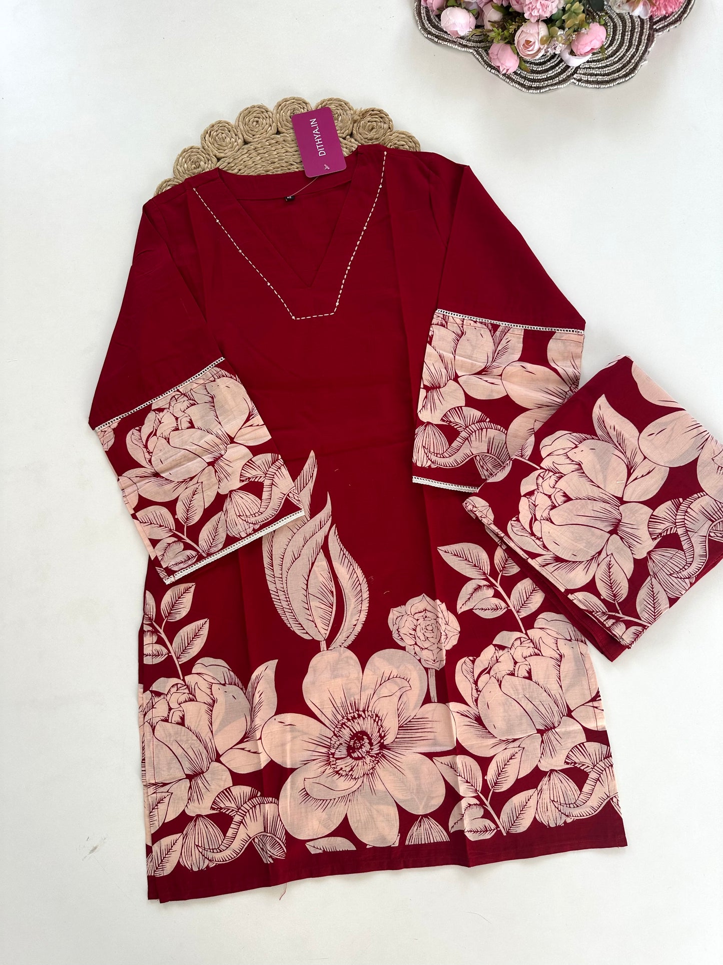 K400 - Cotton printed Coord set