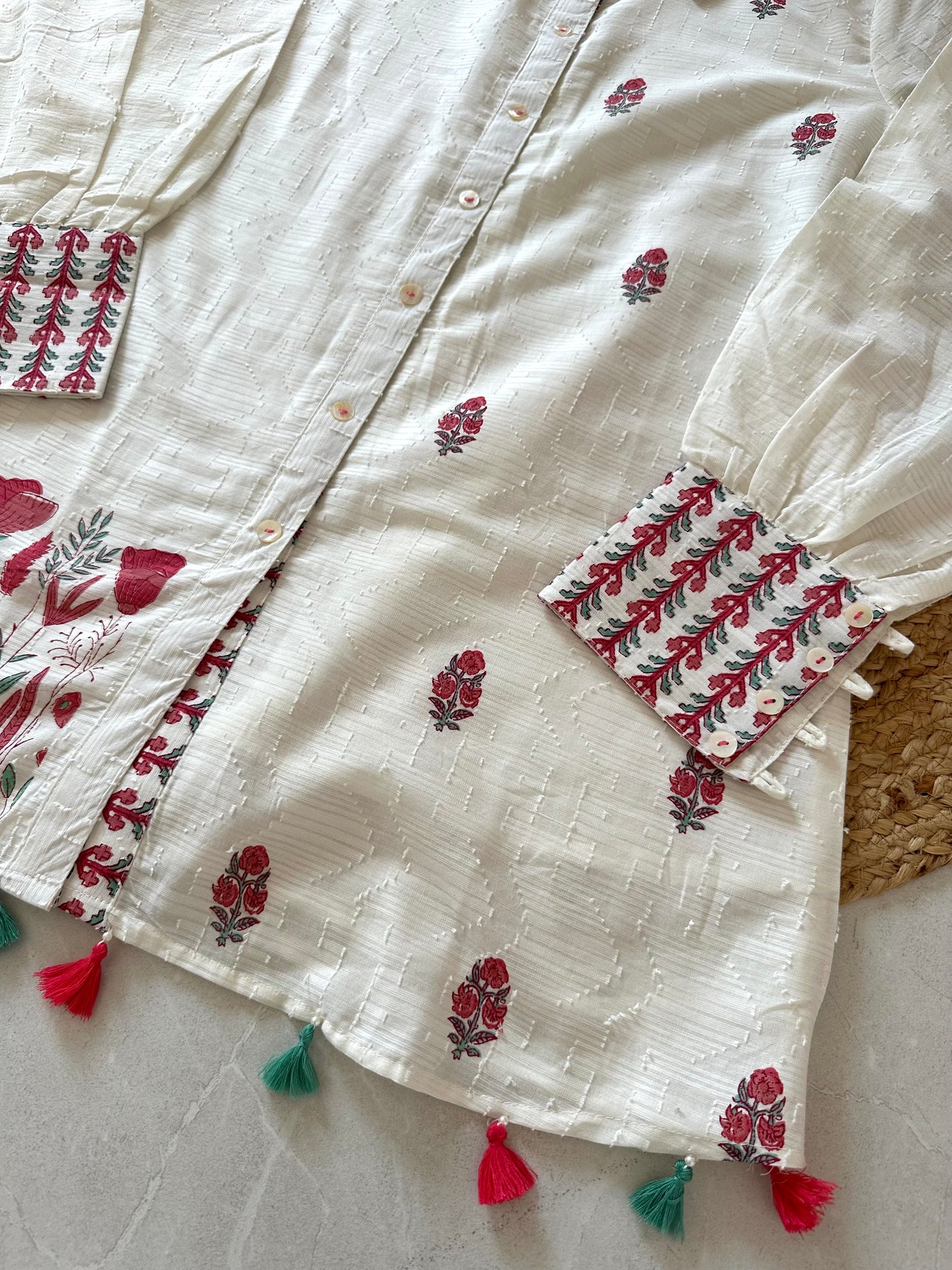 K149 - Cotton shirt style coord set