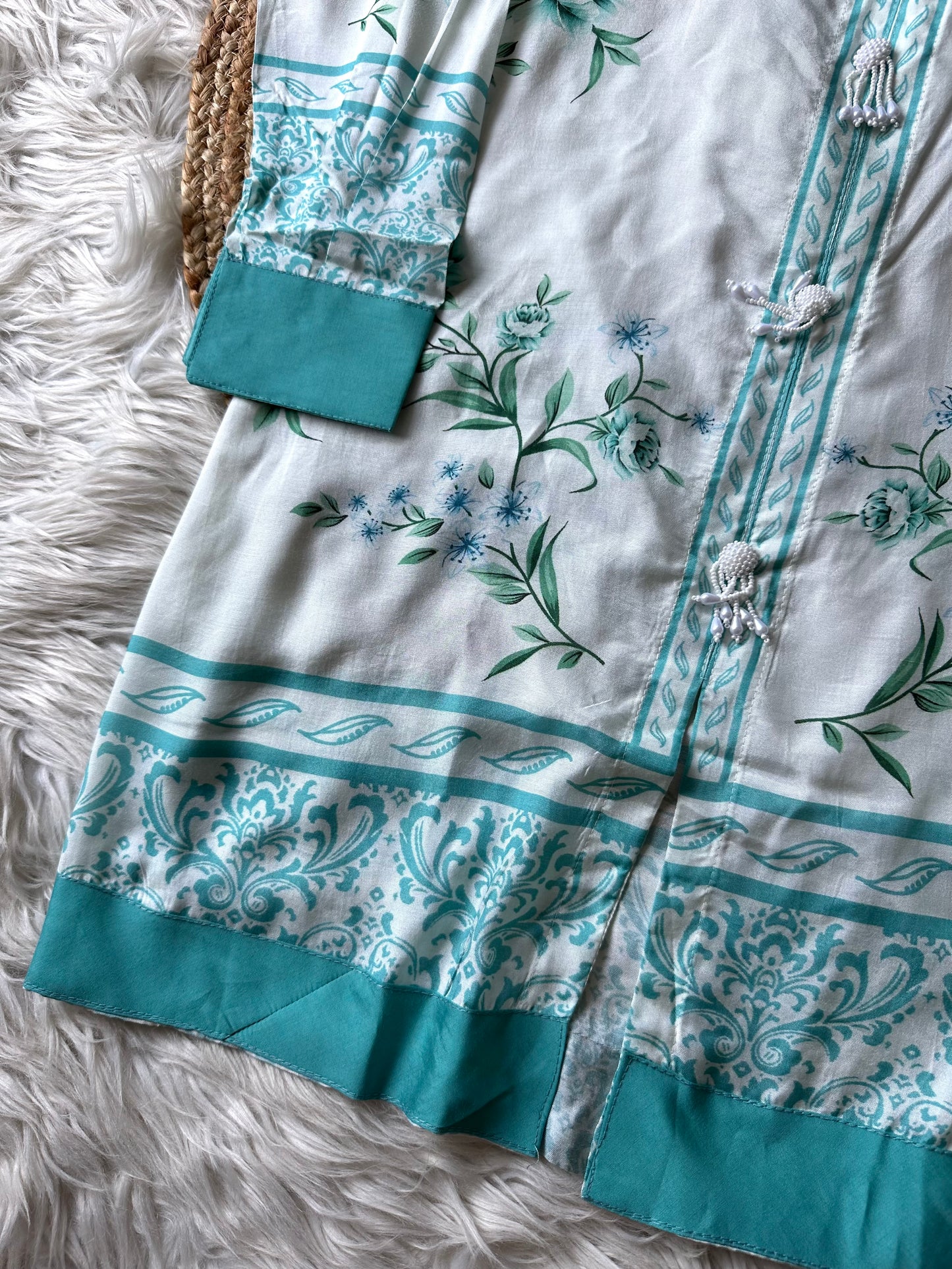 K193 - Super soft Muslin printed coord set
