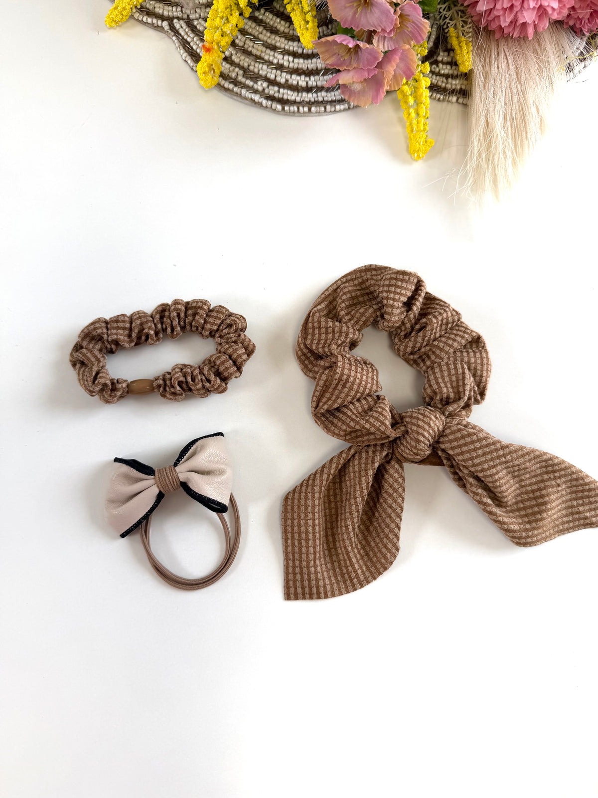 A058 - Set of 3 hair scrunchies