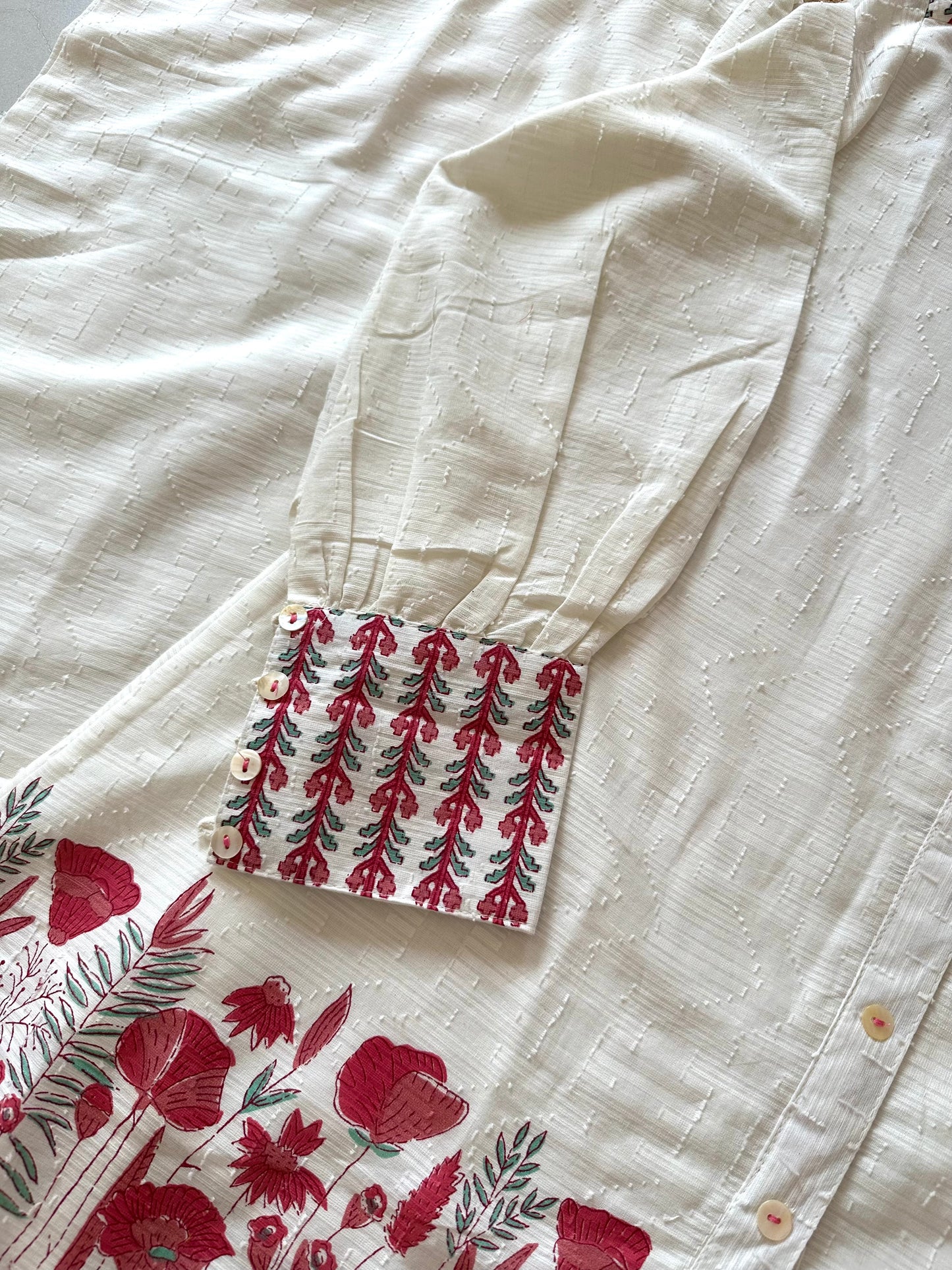 K149 - Cotton shirt style coord set