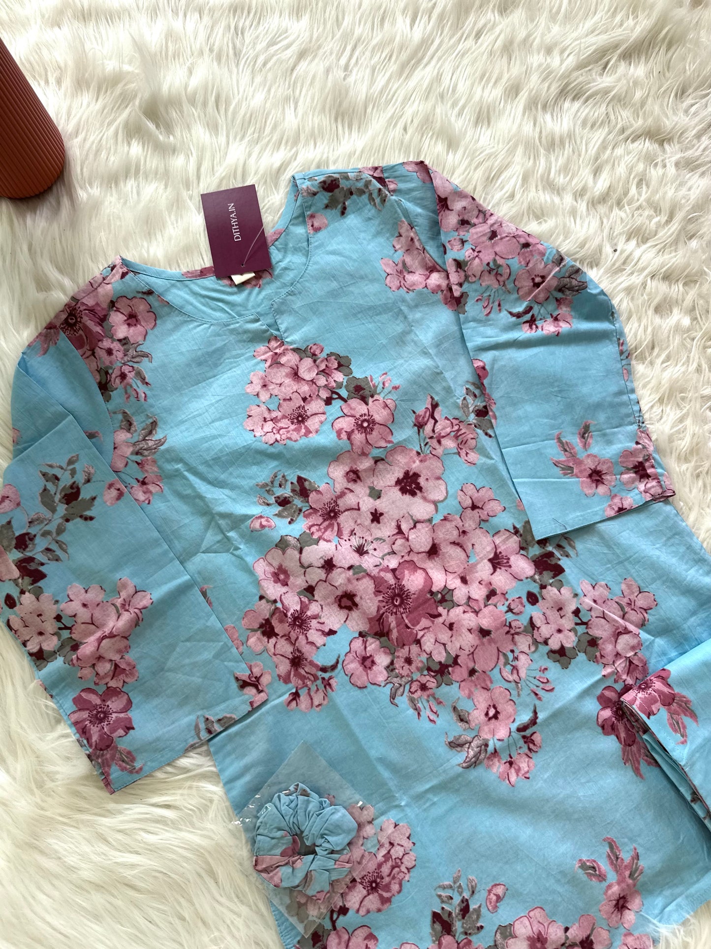 K044 - Cotton floral Coord sets in 3 styles