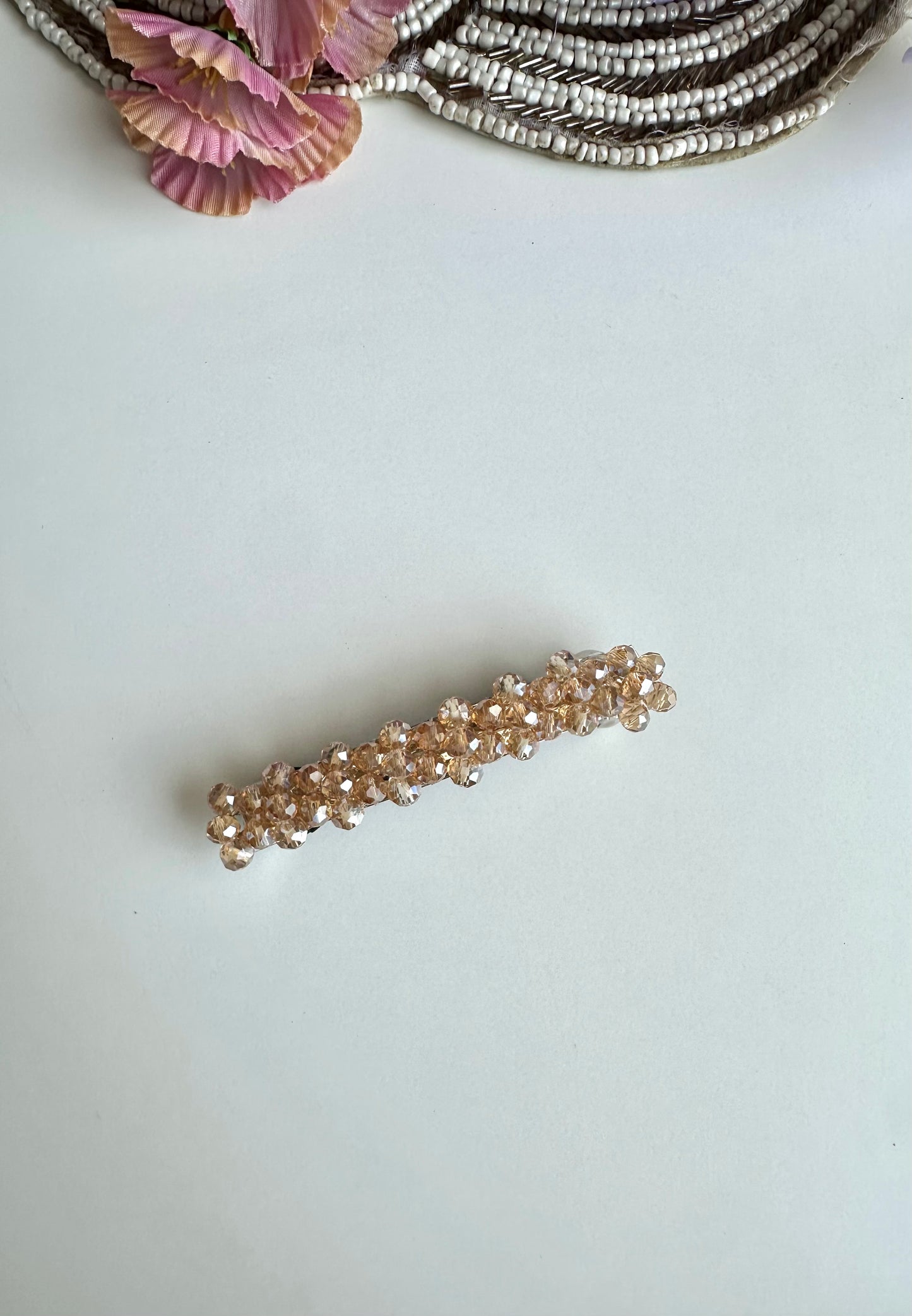 A022 - Cluster pearl Hair buckle ( per piece )