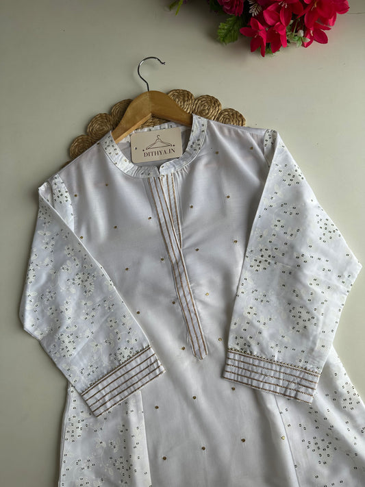D521-Cotton Aline Kurti