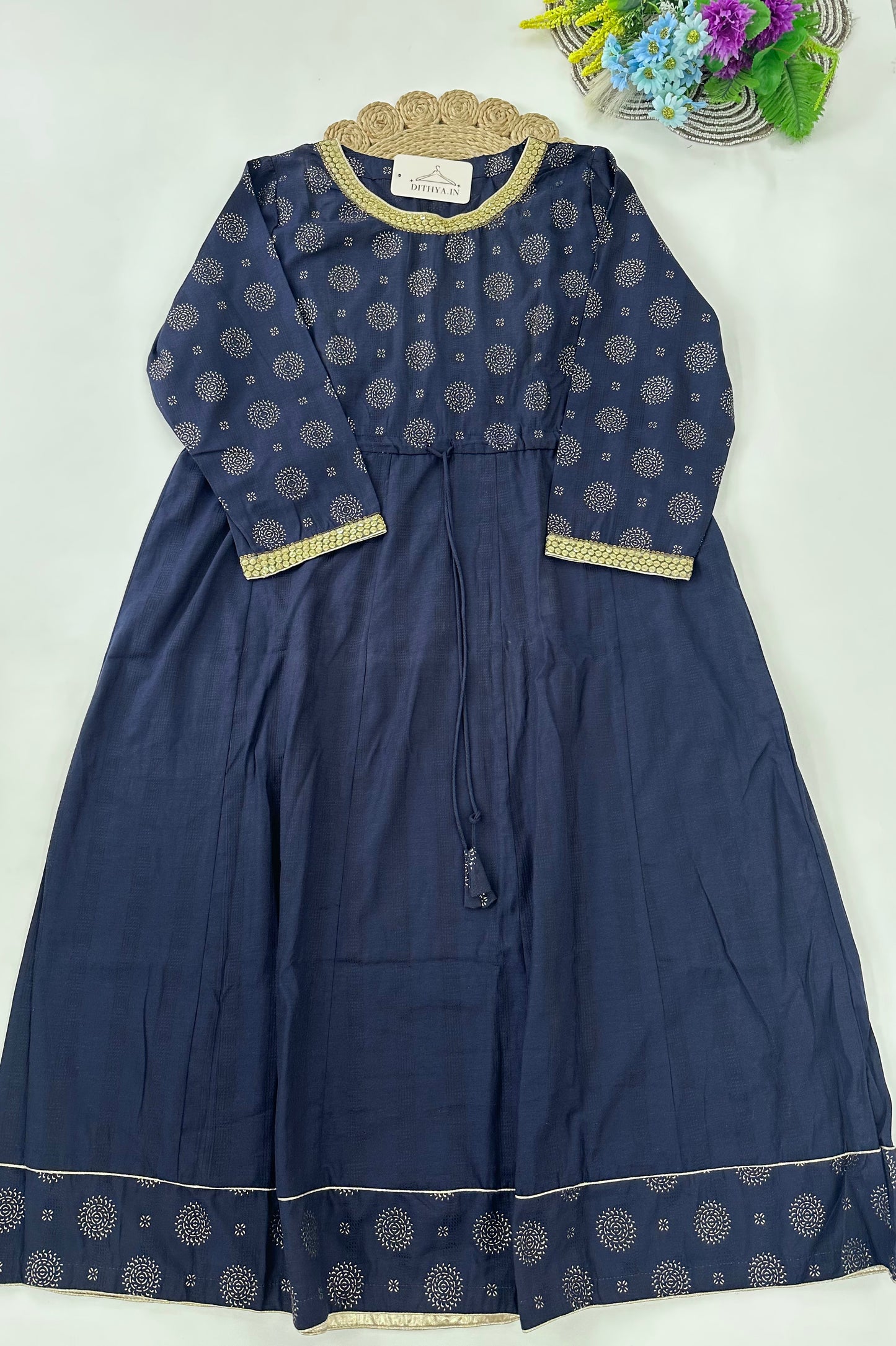 D541-Cotton Aline Kurti