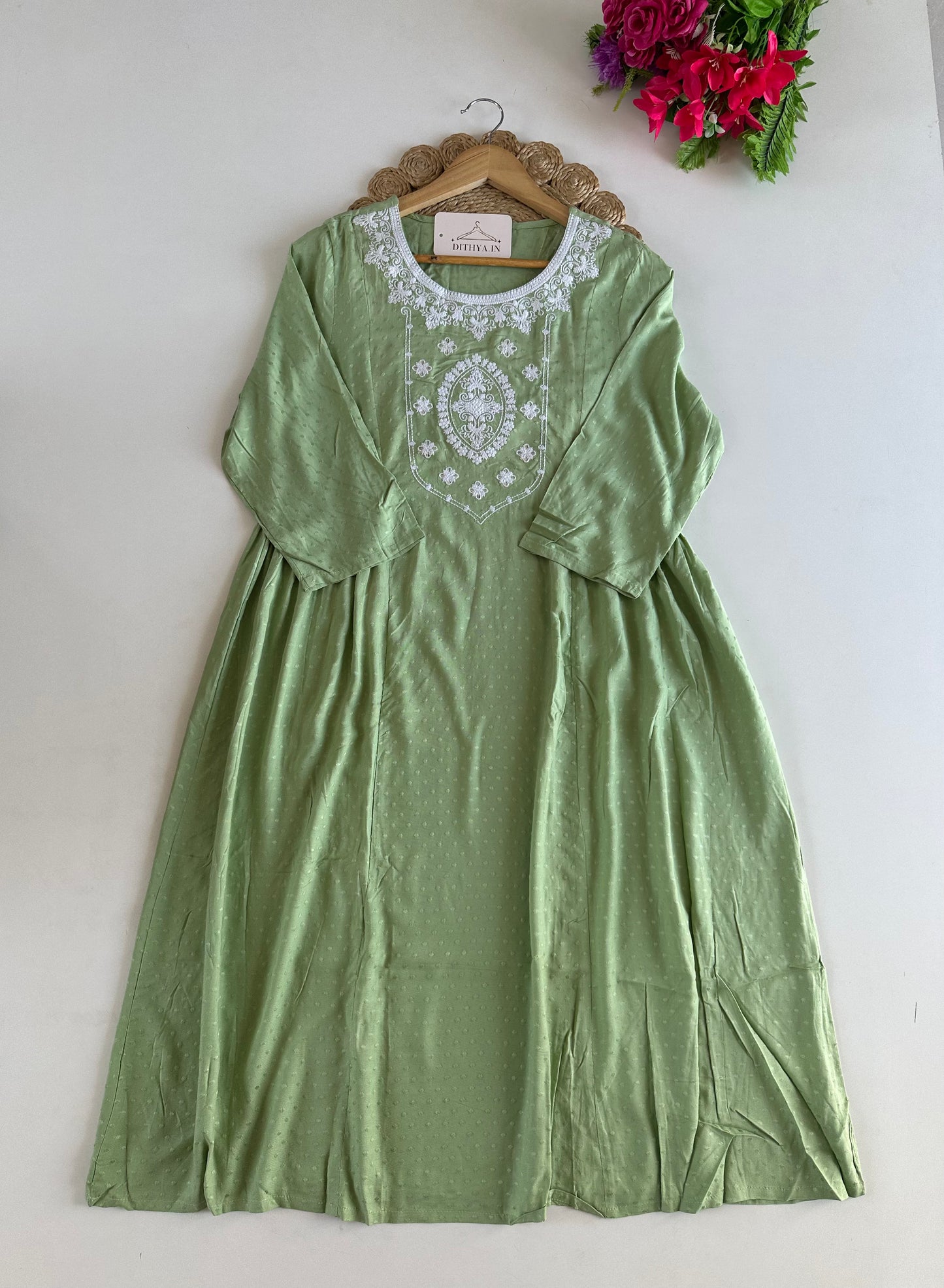 D596 - Muslin Anarkali