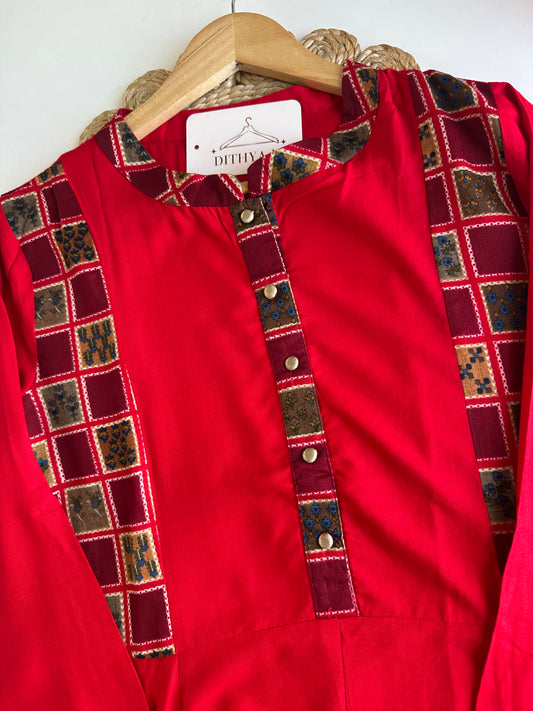 D625-Muslin Anarkali