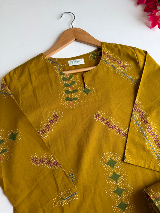 K710 - Mul cotton printed coord set