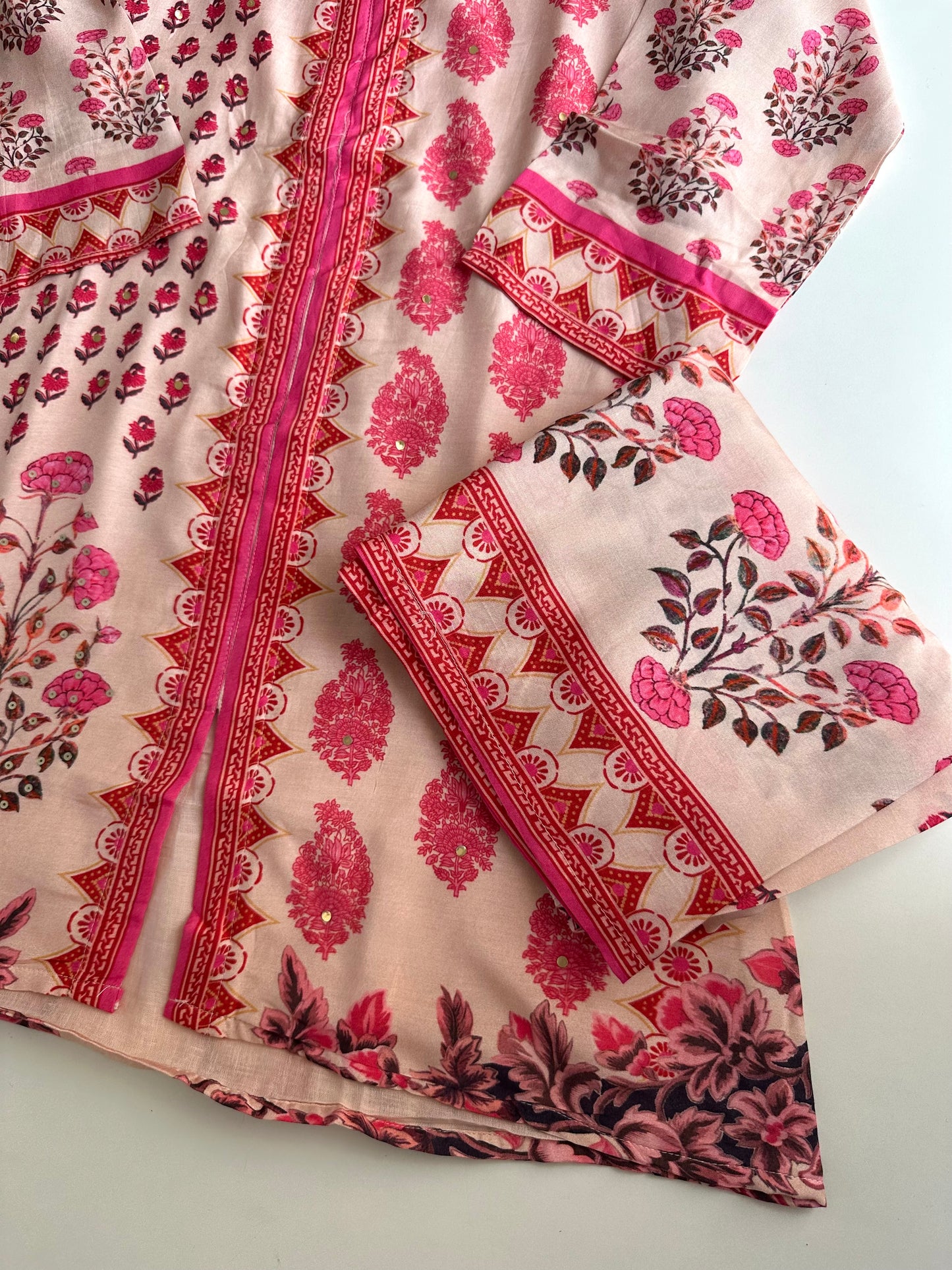 K338 - Muslin printed coord set