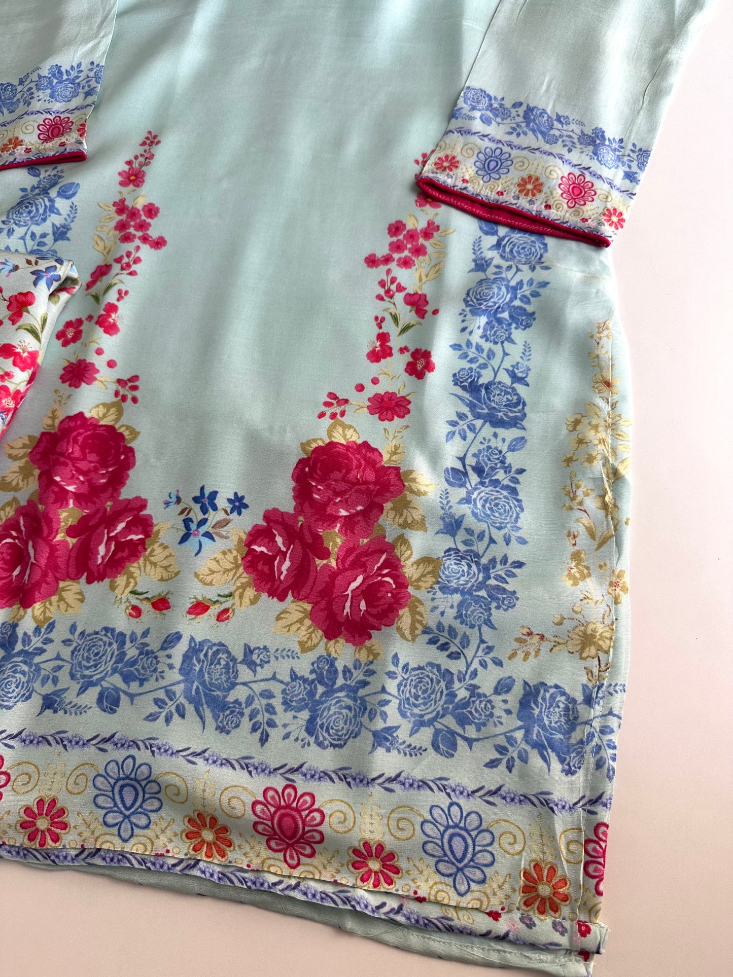 K219 - Muslin printed coord set