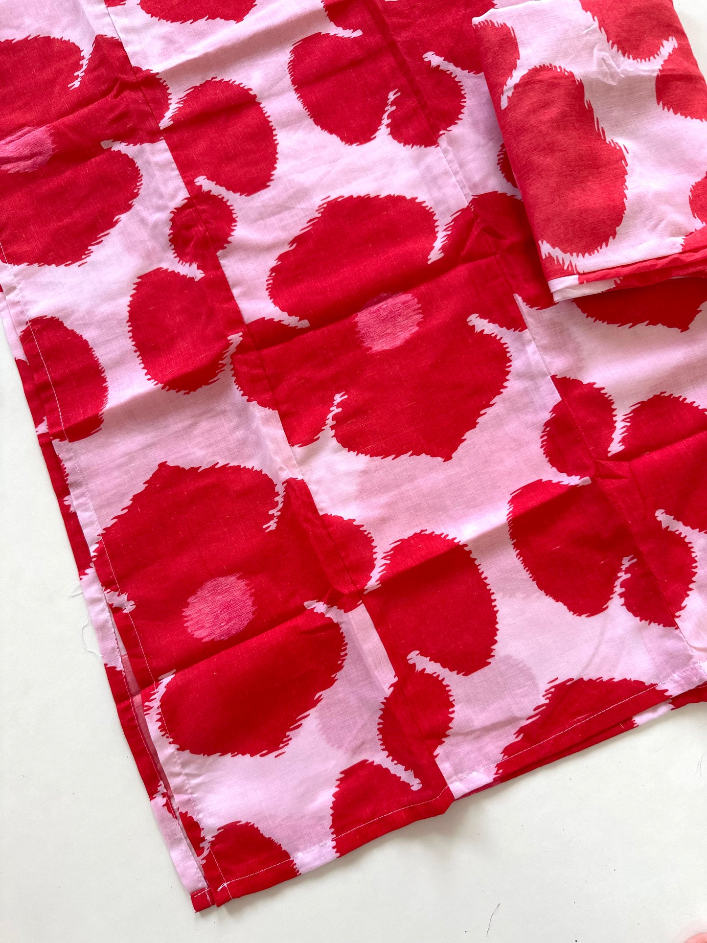 K072 - Sleeveless cotton Kurti with pants