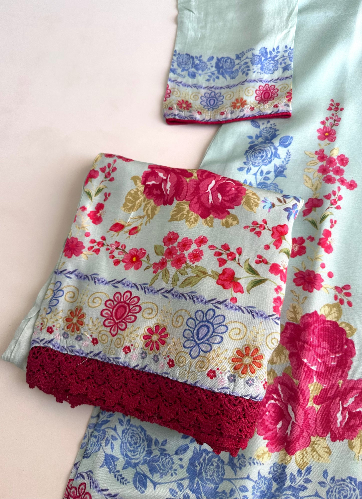 K219 - Muslin printed coord set