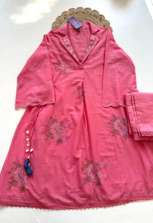 K143 - Mulmul cotton coord set