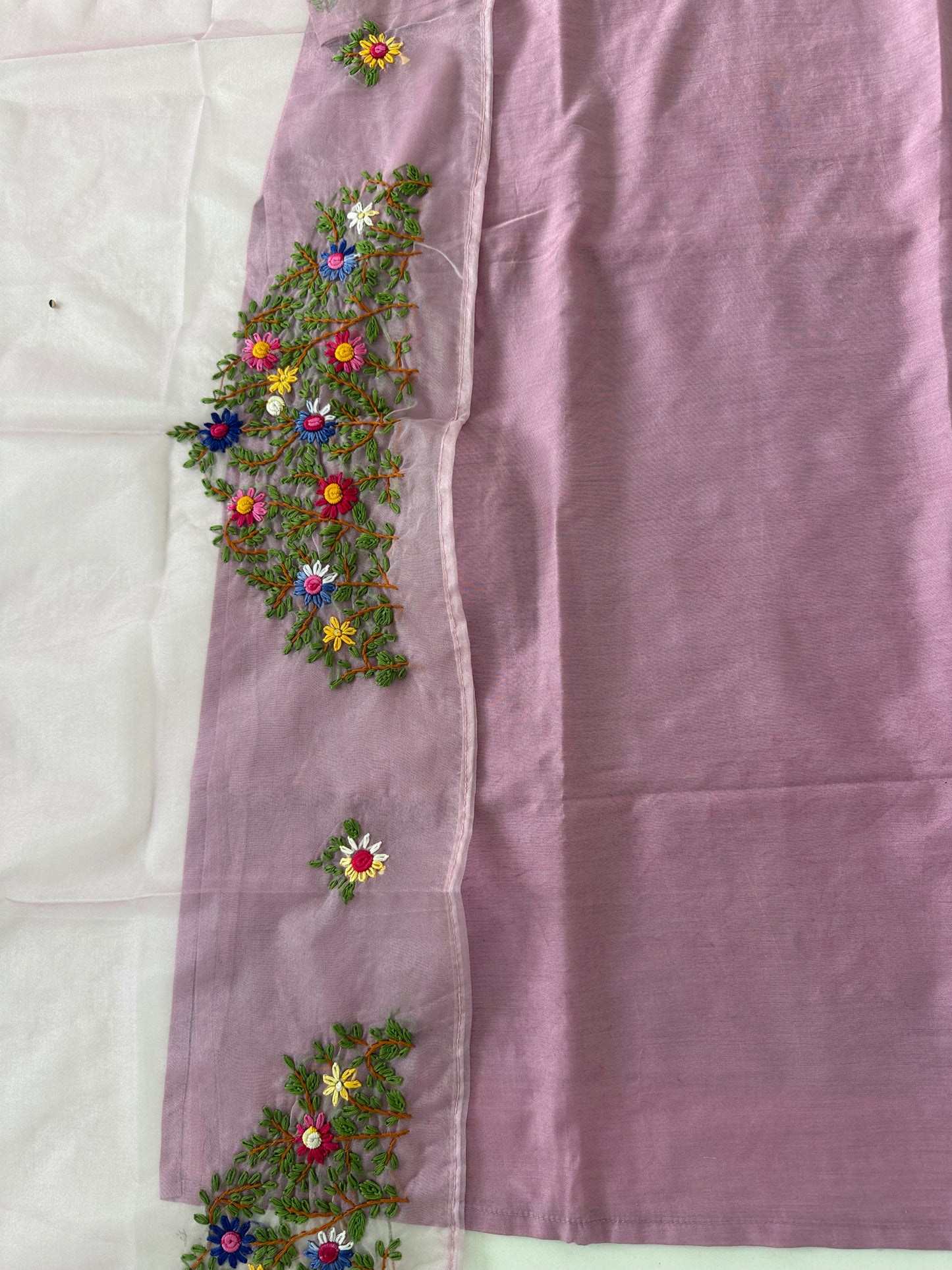 D291 - Dola silk straight kurti with pants and dupatta