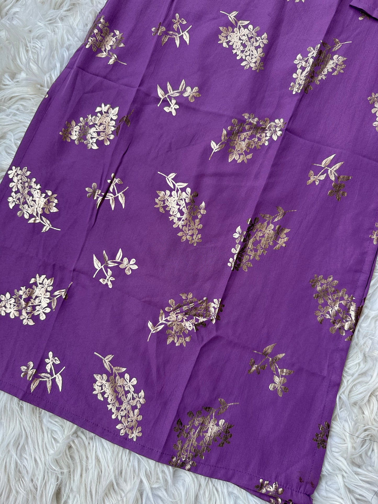 K207 - Rayon cotton printed straight Kurti in 2 prints