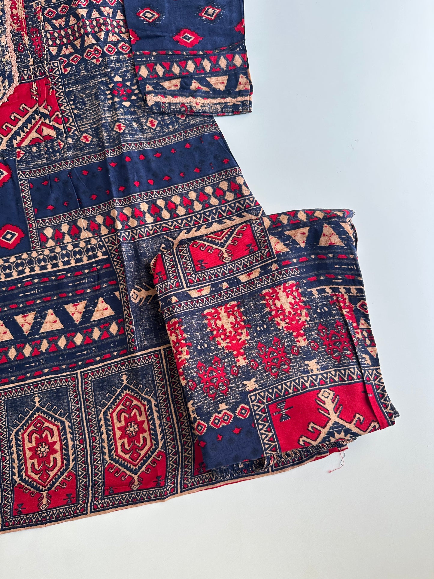 K168 - Muslin printed coord set