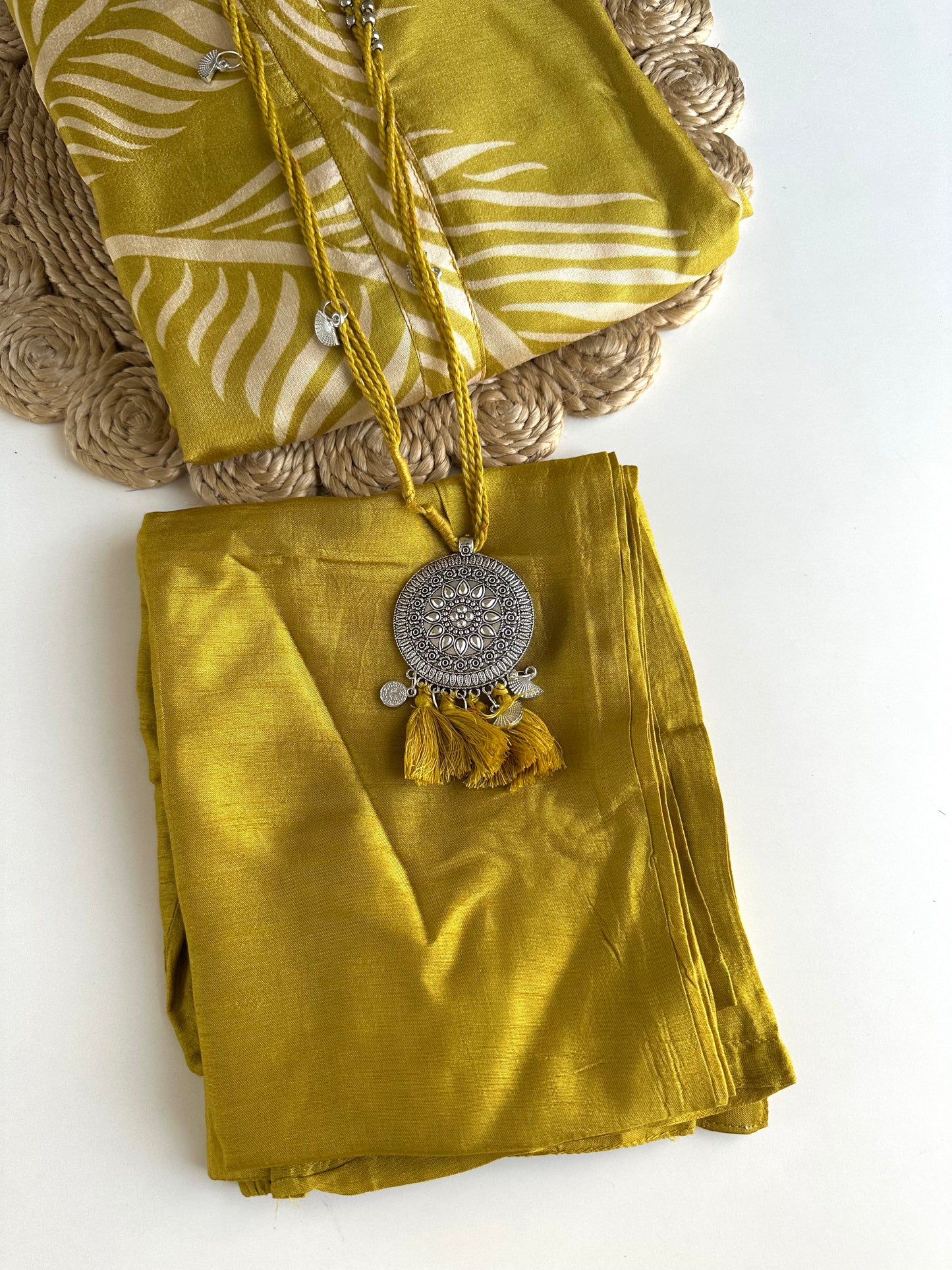 K144 - Georgette Aline Kurti with pants