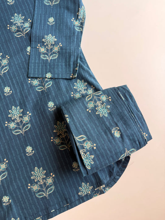 K714 - Mul cotton printed coord set
