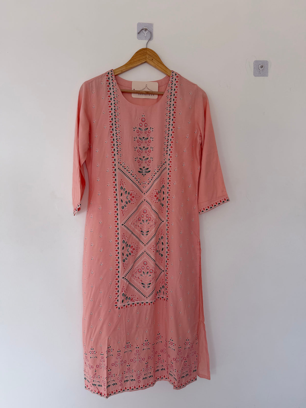 D713 - Cotton Straight Kurti