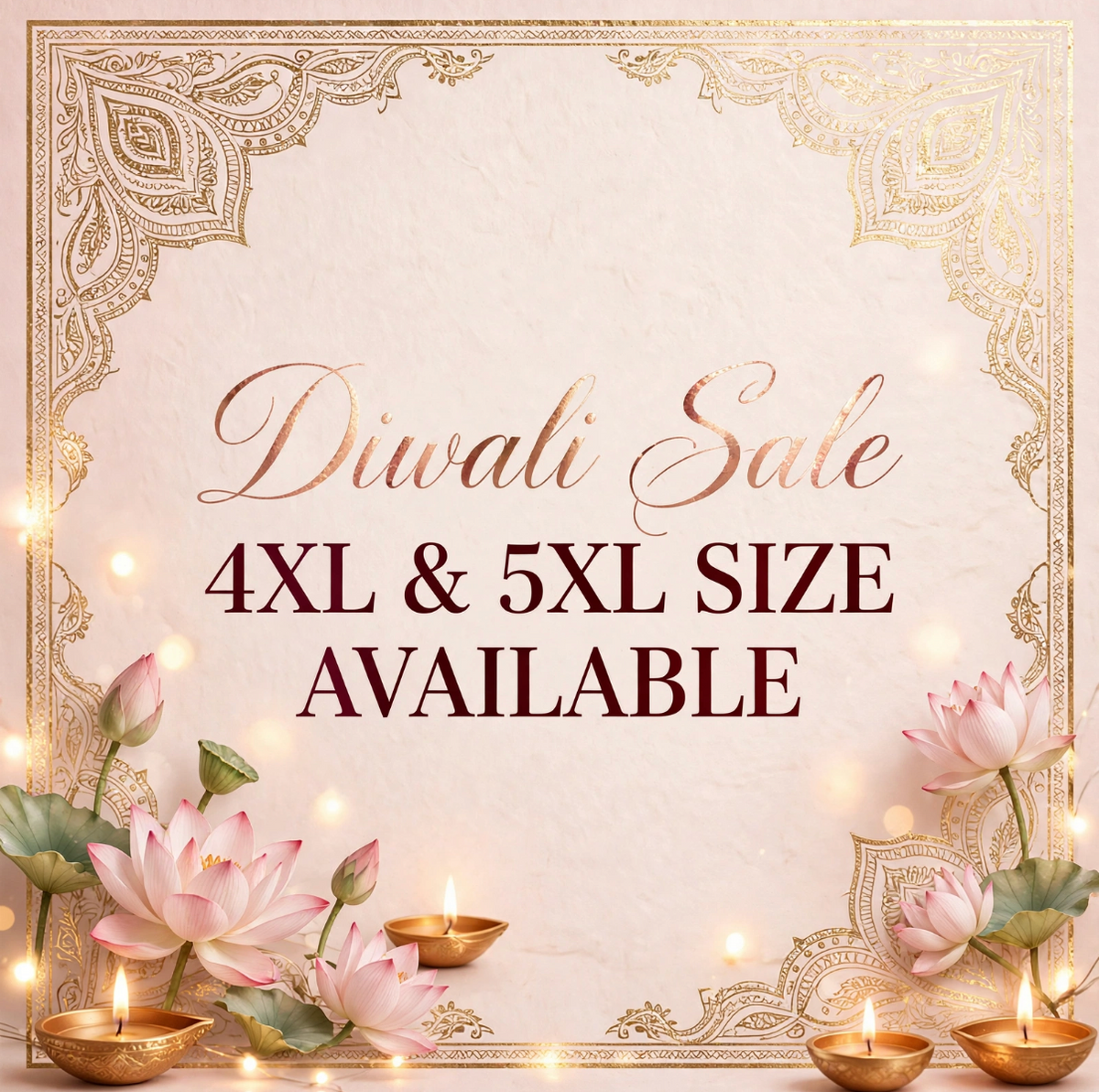 DIWALI SALE!!! 4XL & 5XL SIZE!