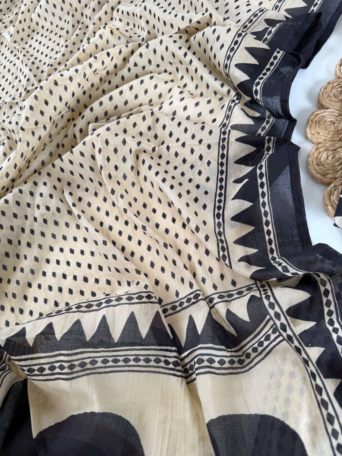 K428 - Cotton embroidered straight Kurti with pants and dupatta